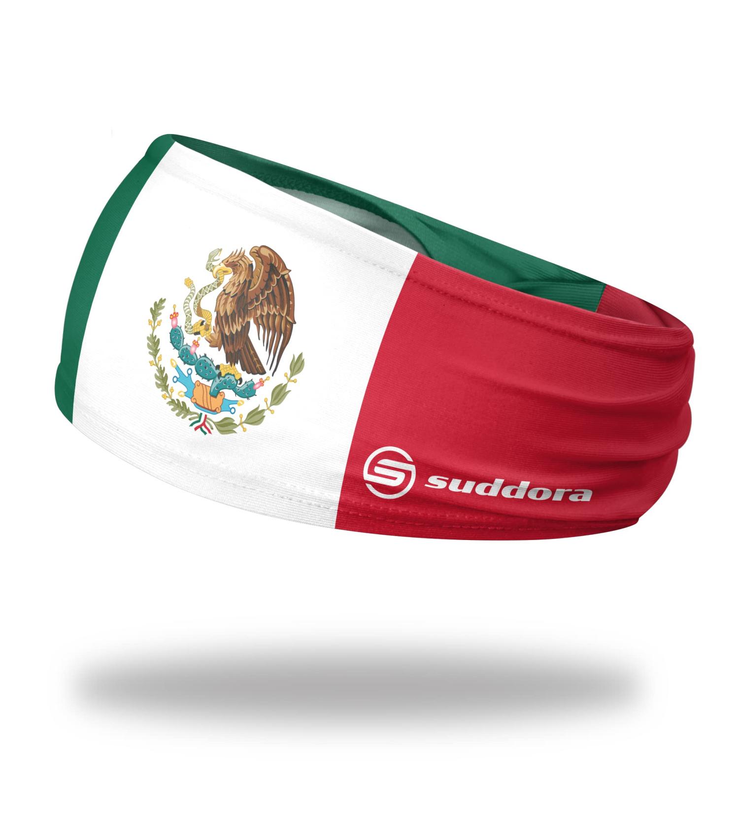 Suddora Mexico Country Flag Tapered Headband - Sports & National Team Accessories - Buy Online on GoSupps.com