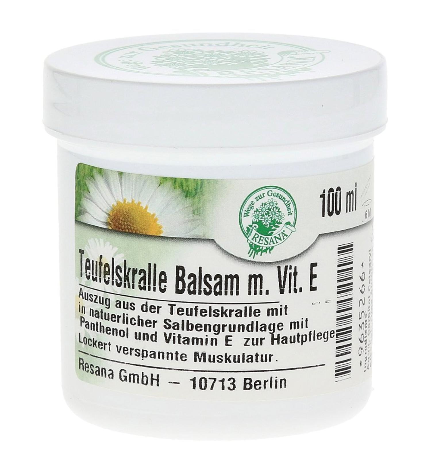 DEVIL S CLAW BALM with Vitamin E 100 ml