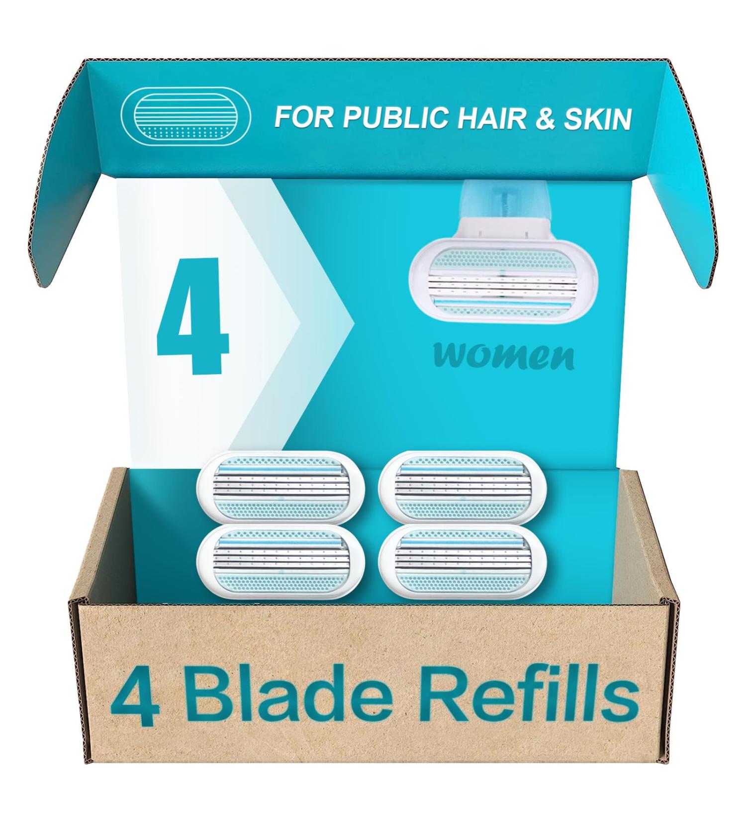 Buy Venus Razor Refills - Women's Razor Blade Refills for a Smooth Shave | Blue Version (Bay Blue B) - Fast International Shipping - Buy Online on GoSupps.com