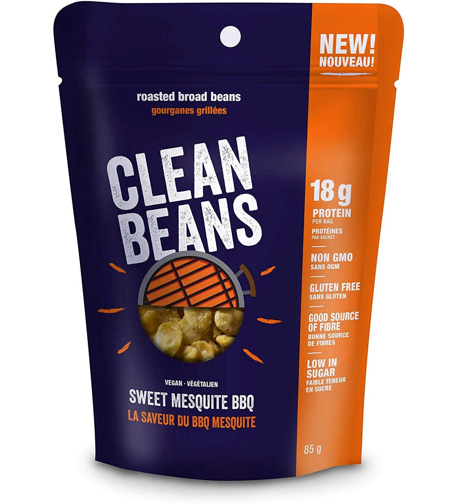 NUTRAPHASE Clean Beans Sweet Mesquite BBQ 6 X 85g (Box of 6) - Buy Online on GoSupps.com