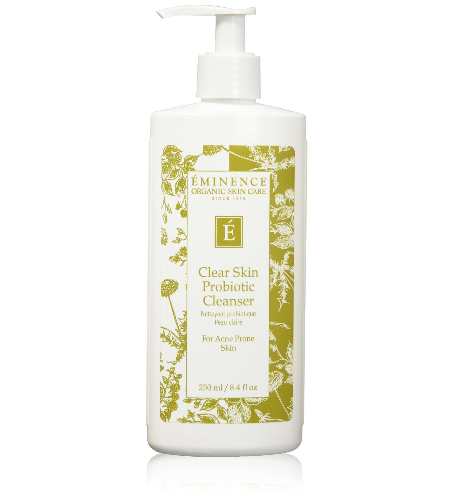 Eminence Clear Skin Probiotic Cleanser 8.4 oz - Gentle Face Wash for Acne-Prone Skin - Buy Online on GoSupps.com