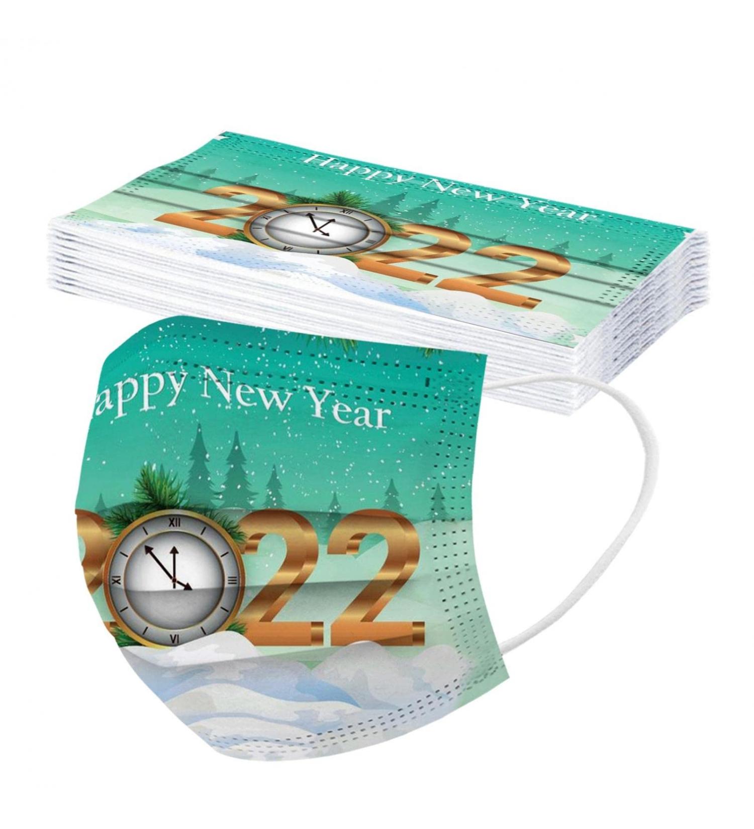 Ypinglonk 2022 Festival Fashion Christmas Mouth Protection Scarf for Adults & Kids - 10 Piece Set Perfect for New Year Celebrations & Nikolaustage - Buy Online on GoSupps.com