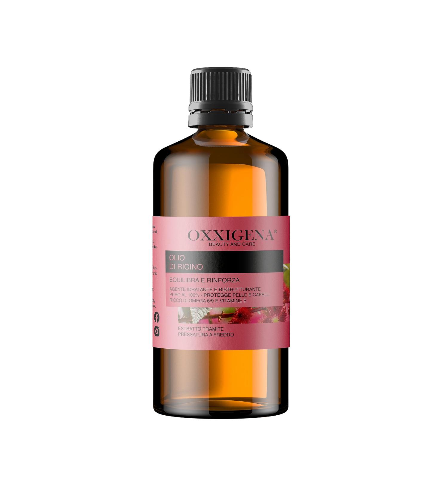 Oxxigena 100% Pure Native Castor Oil - 500ml Cold-Pressed | Nourishing Vegan Oil for Skin & Hair | GMO-Free Moisturizer - Buy Online on GoSupps.com
