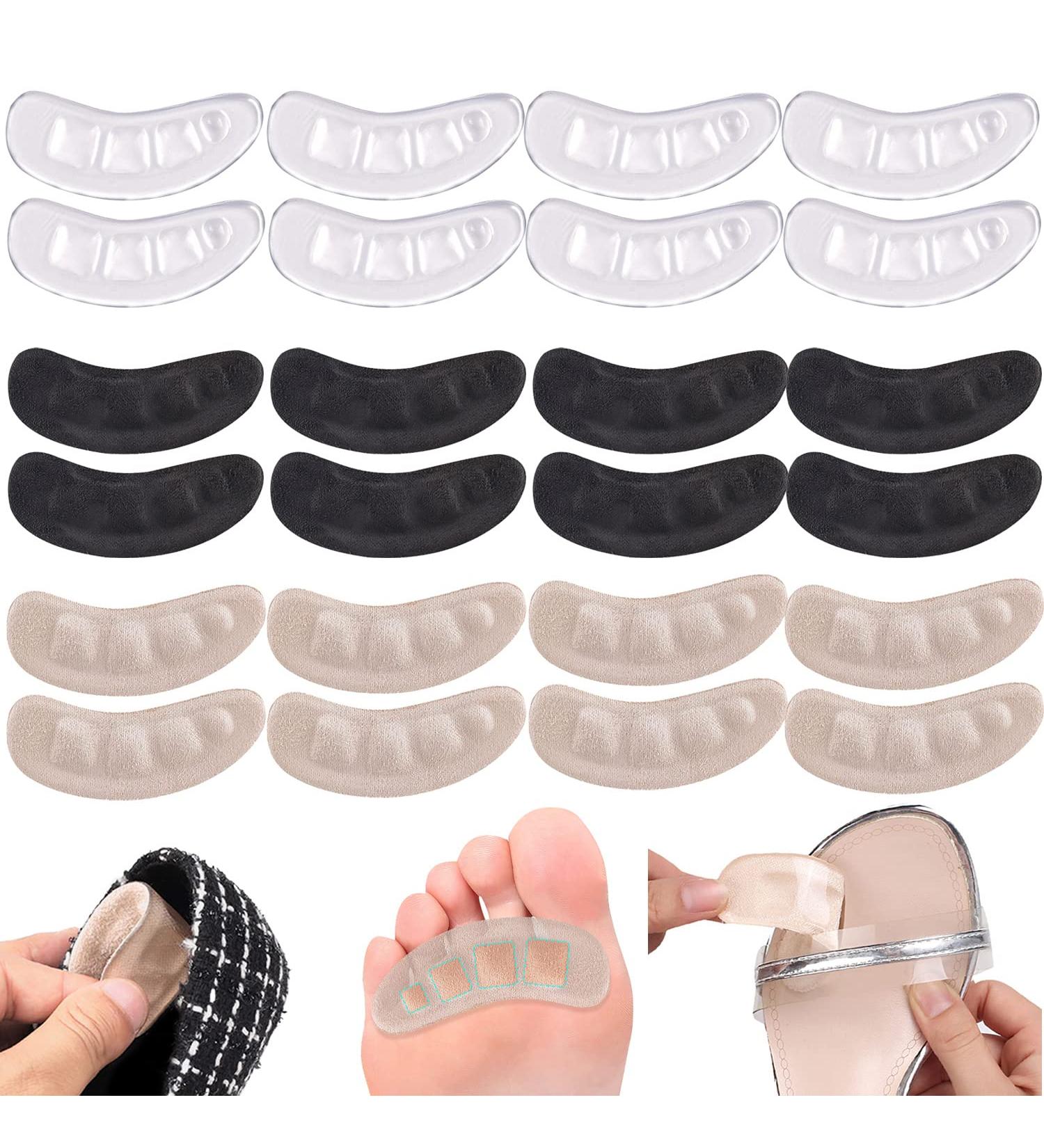 12 Pairs Metatarsal Pads for Women - Heel & Ball of Foot Cushions with Gel Inserts for Pain Relief - Buy Online on GoSupps.com