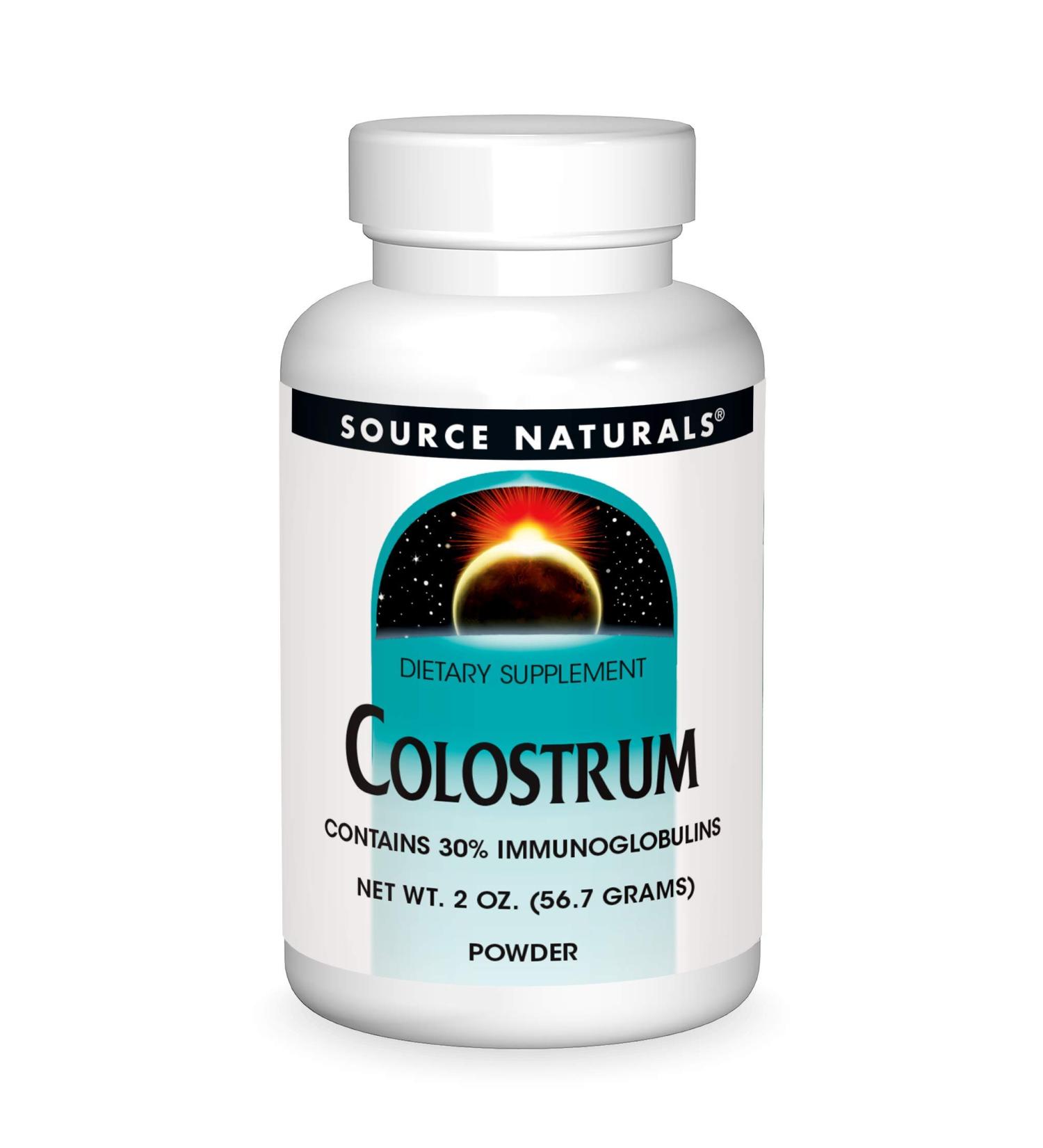 Source Naturals Colostrum Powder with 30% Immunoglobulins - 2 oz - Buy Online on GoSupps.com