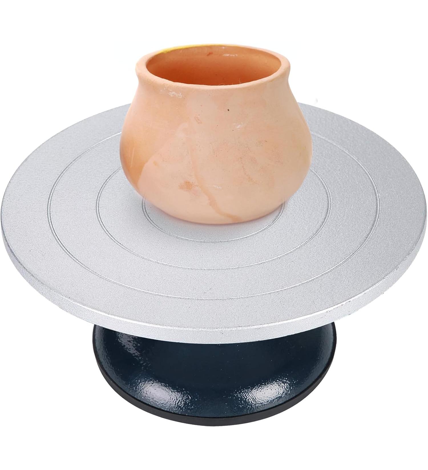 NATGAI Sculpting Wheel 12 Diameter | Heavy Duty All Metal Construction & Sculptor Turntable with Ball Bearings for Art Pottery - Buy Online on GoSupps.com