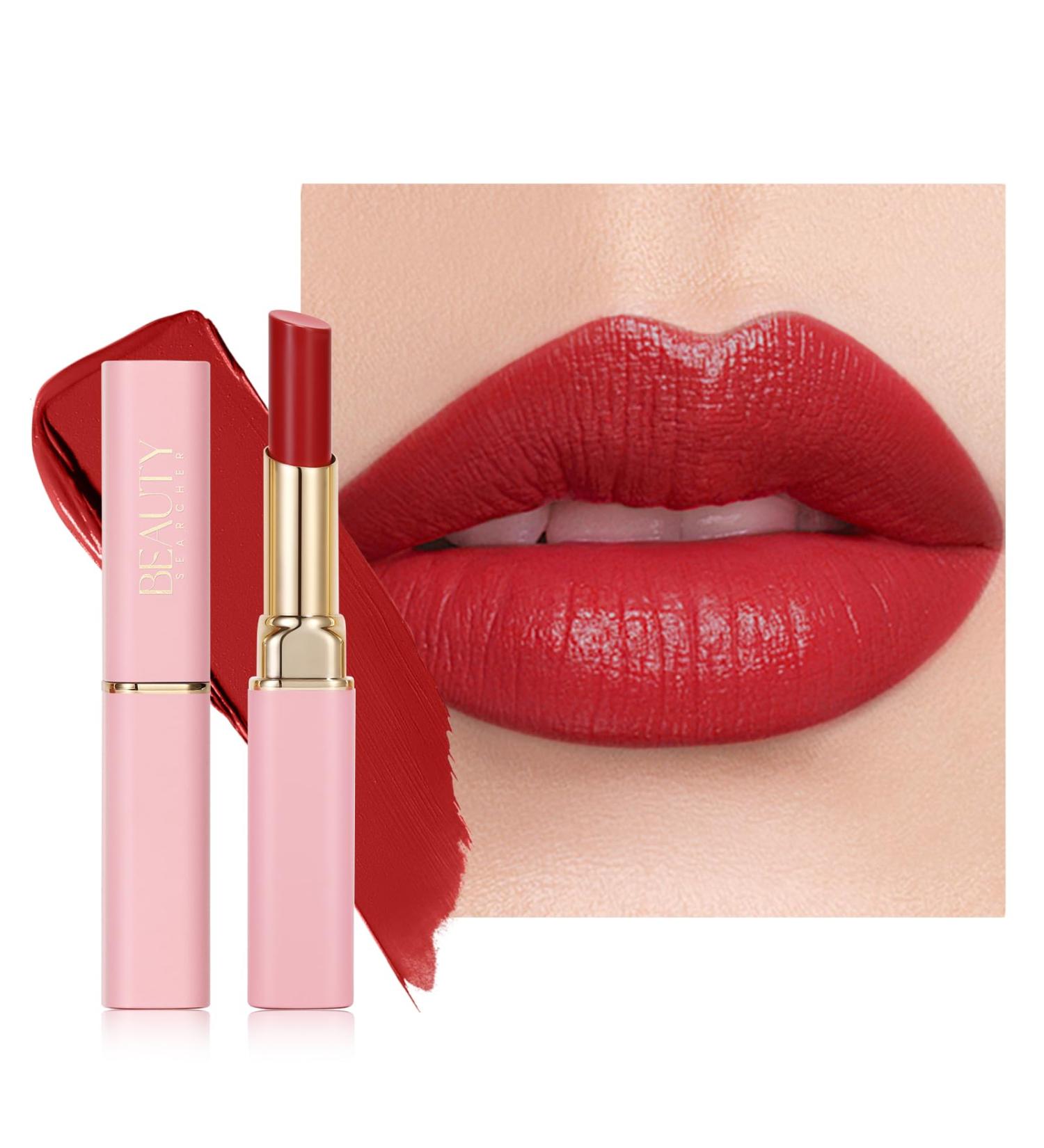  Beliky Girl Super Gloss Matte Lipstick Super Moisturizing Colorful Lip Balm Ultra Rich Color Natural Gloss Finish for Dry Lips #06 - Buy Online on GoSupps.com