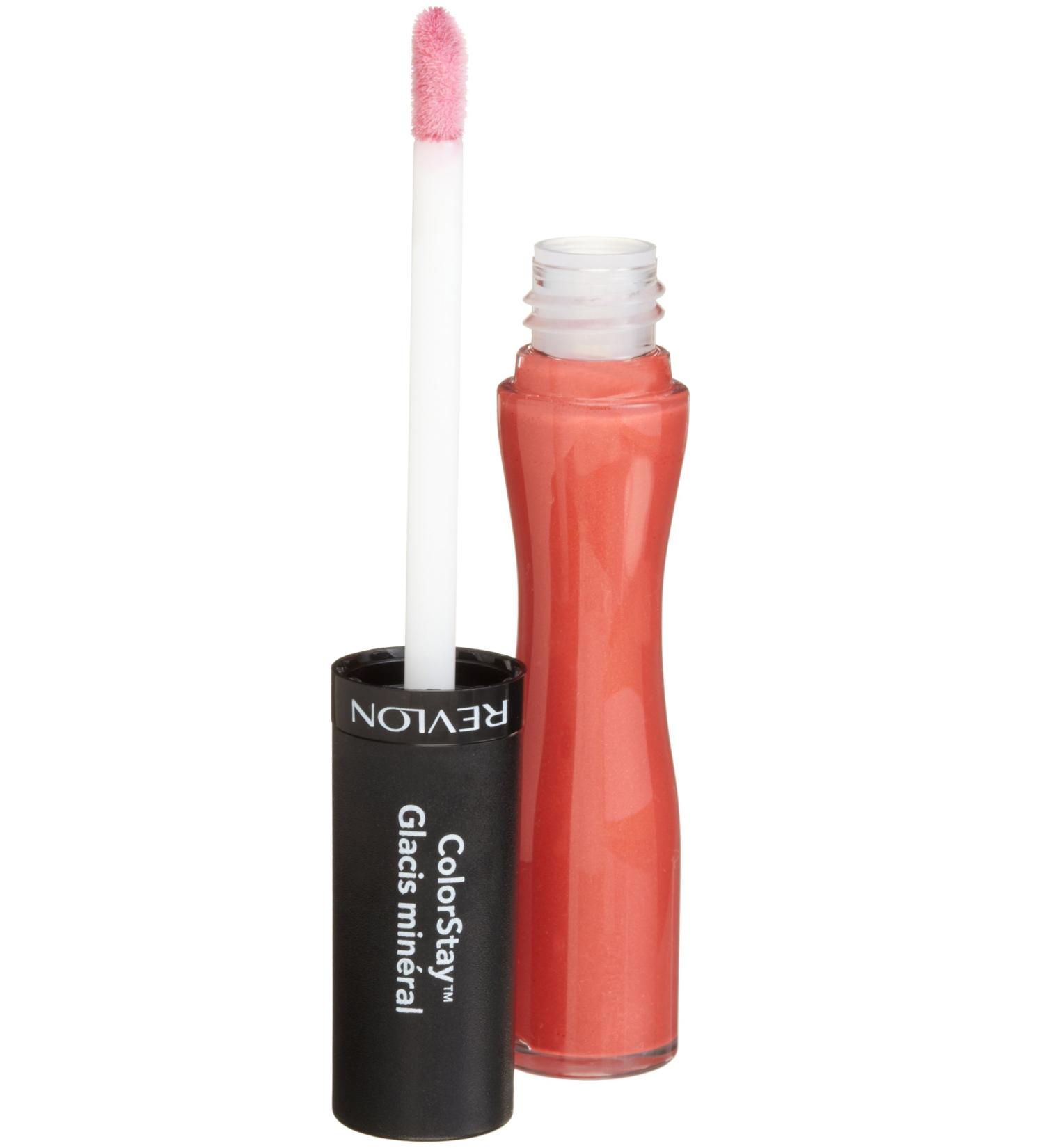 Revlon ColorStay Mineral Lipglaze  Continuous Coral  0.15-Fluid Ounce