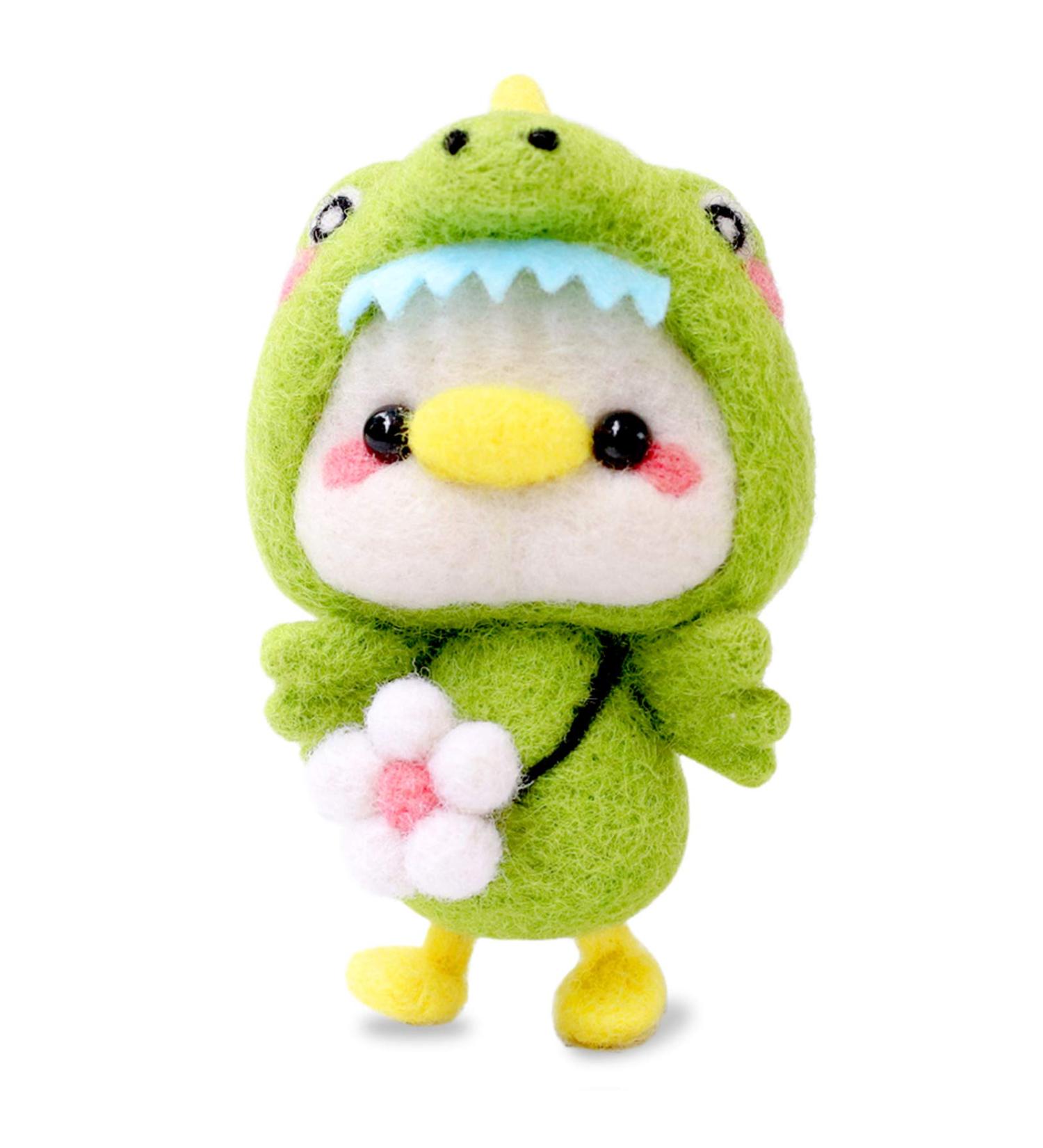 BAGERLA Needle Felting Kit for Beginners - DIY Handcraft Duck with Tools, Colorful Wool, and Foam Mat - Crocodile Duck Needle Felting Supplies Set - Buy Online on GoSupps.com