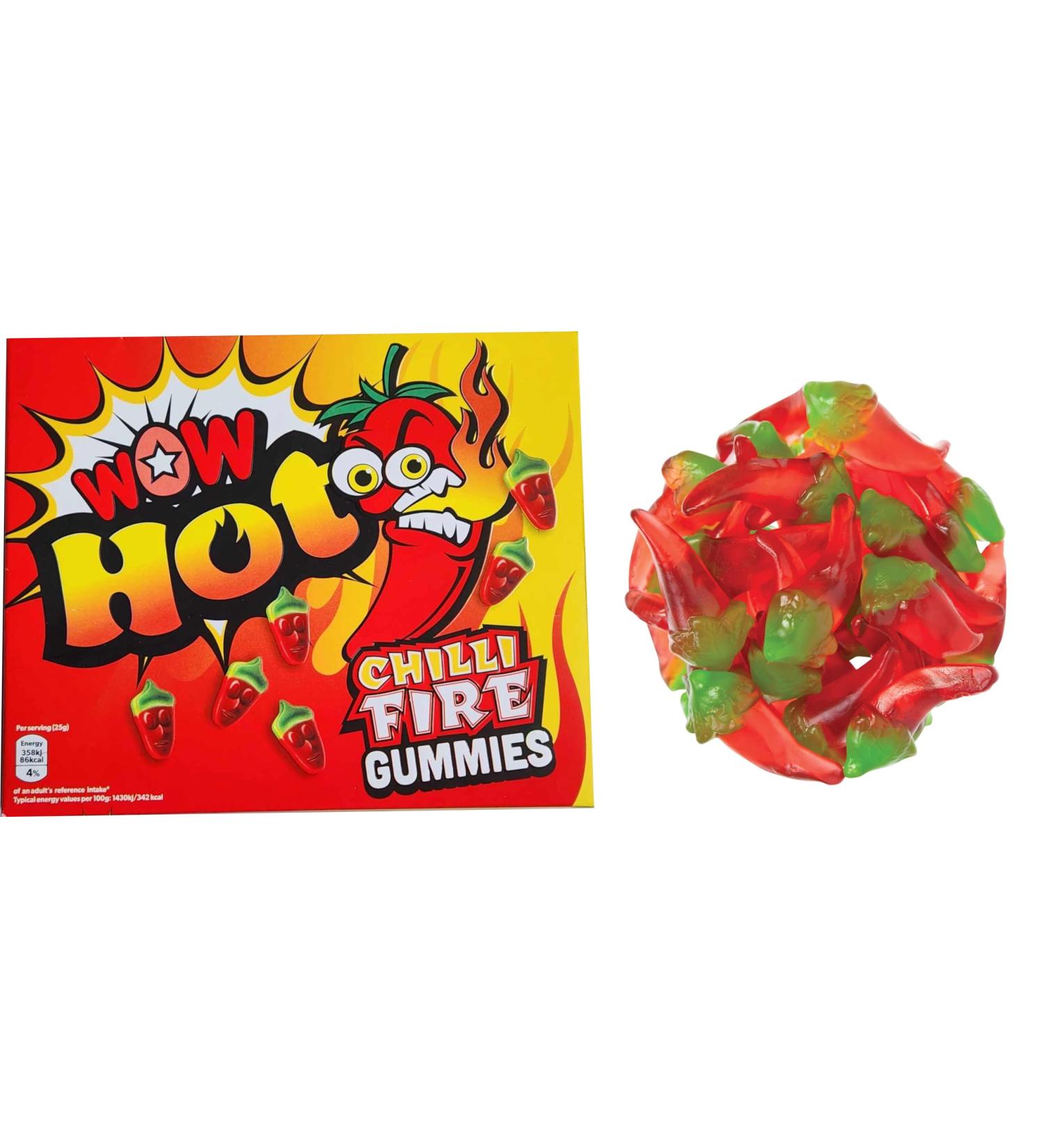 Chilli Gummy fire sweets Chilli fire Gummy sweets Pack of 2 (300g) Ideal for birthdays Easter or Fathers day  - Buy Online on GoSupps.com