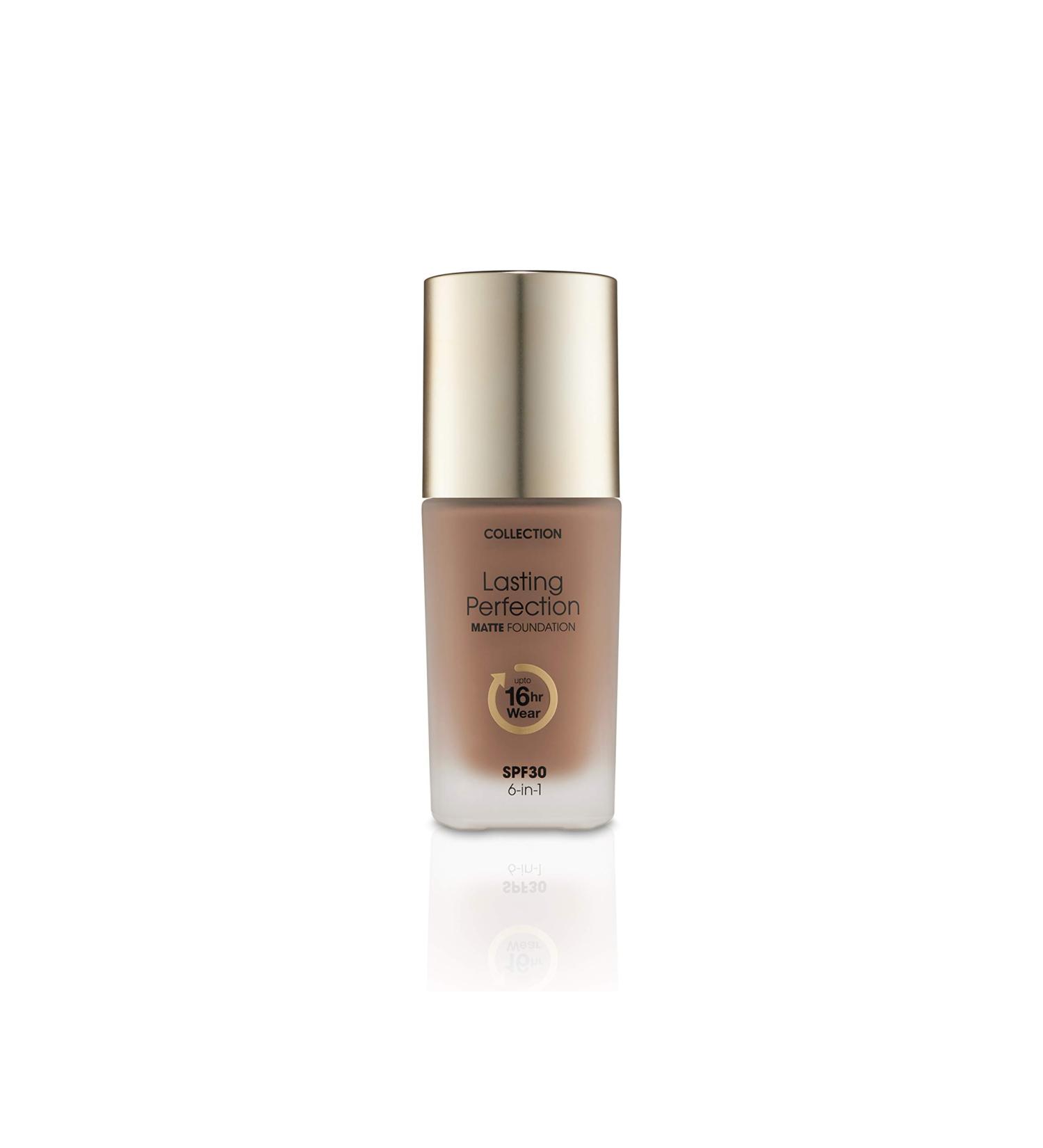 Collection Lasting Perfection Matte Foundation - Full Coverage 27ml in Dark Mocha - Buy Online on GoSupps.com