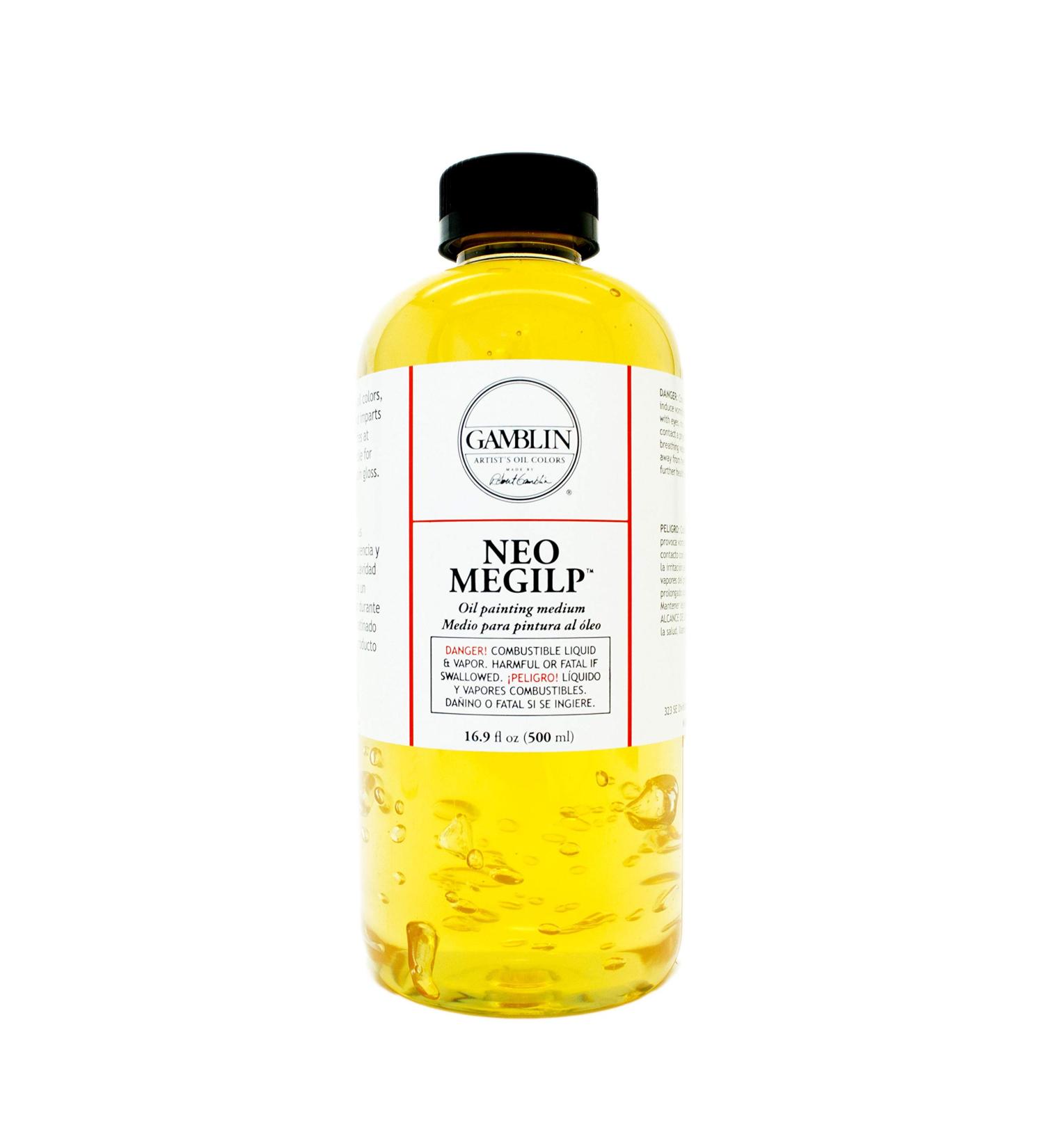 Gamblin 16.9 Fl Oz Neo-Megilp Painting Medium (ANG03516)