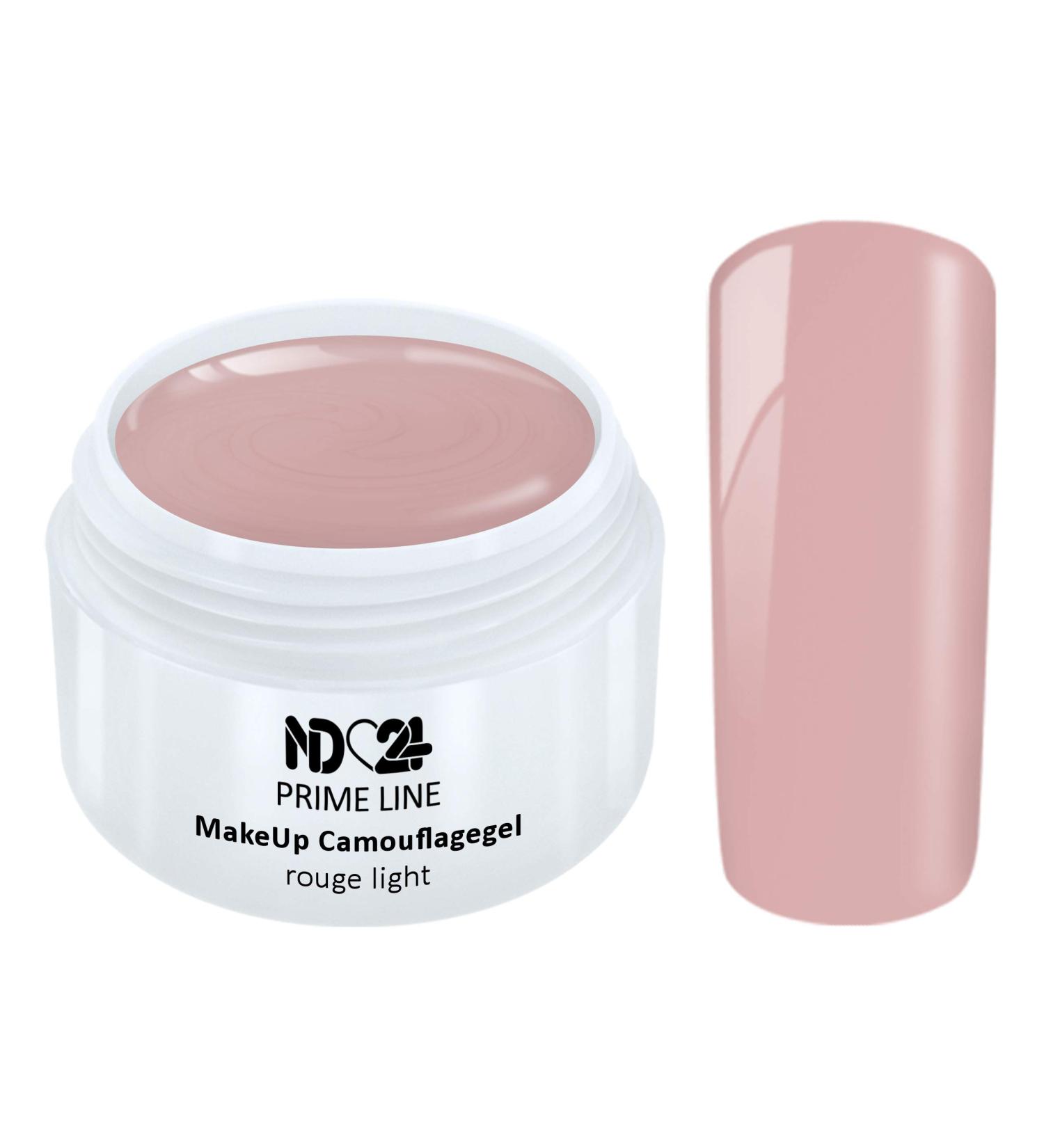 Prime Line - Uv Led Gel Make Up Camouflage Rouge Light - Made in Germany - 5ml