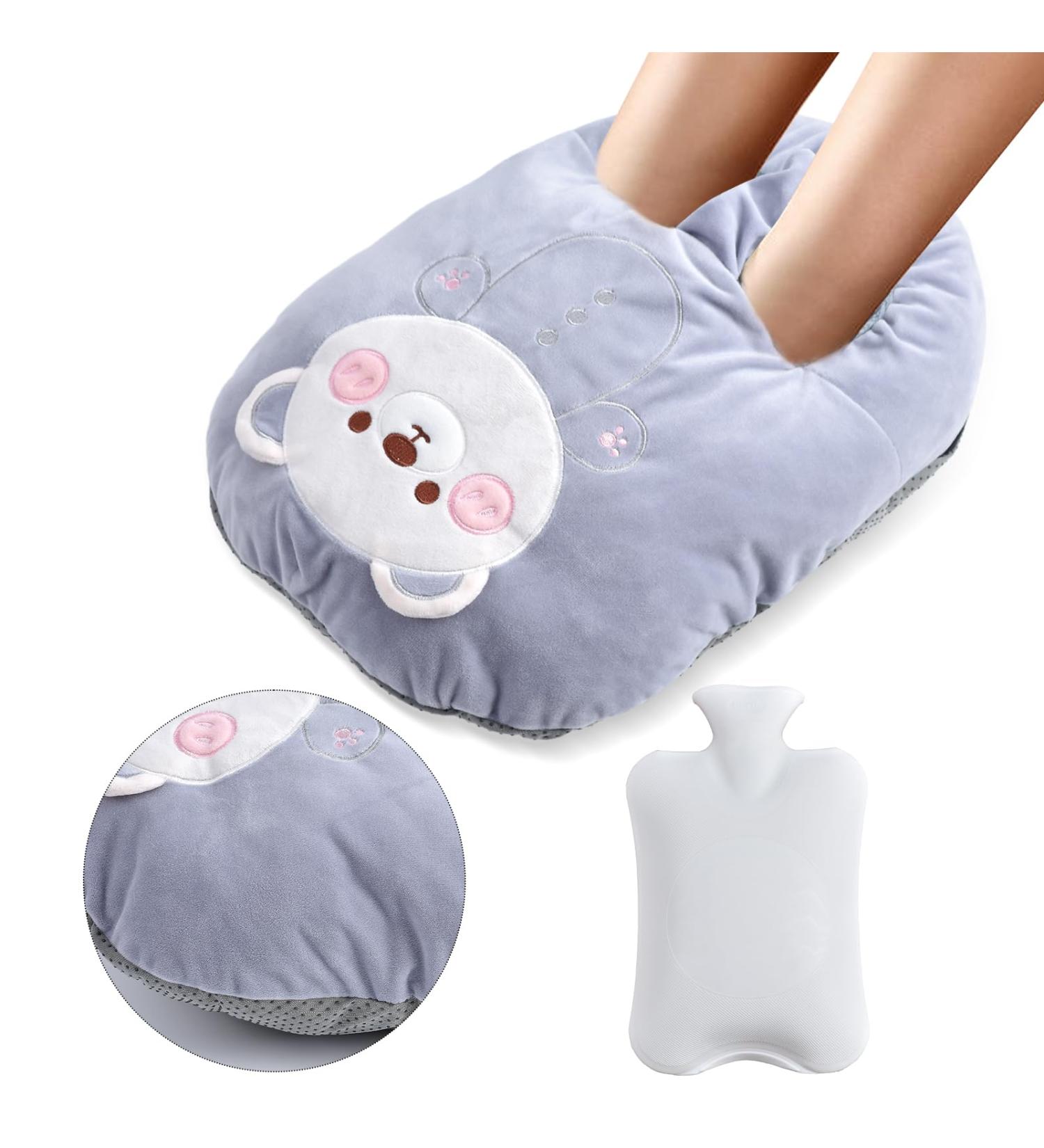 DOTHFOLL Foot Waller - 2-in-1 Electric-Free Foot Warmers for Men & Women | Hot Water Bottle & Heating Mat for Winter Comfort - Buy Online on GoSupps.com