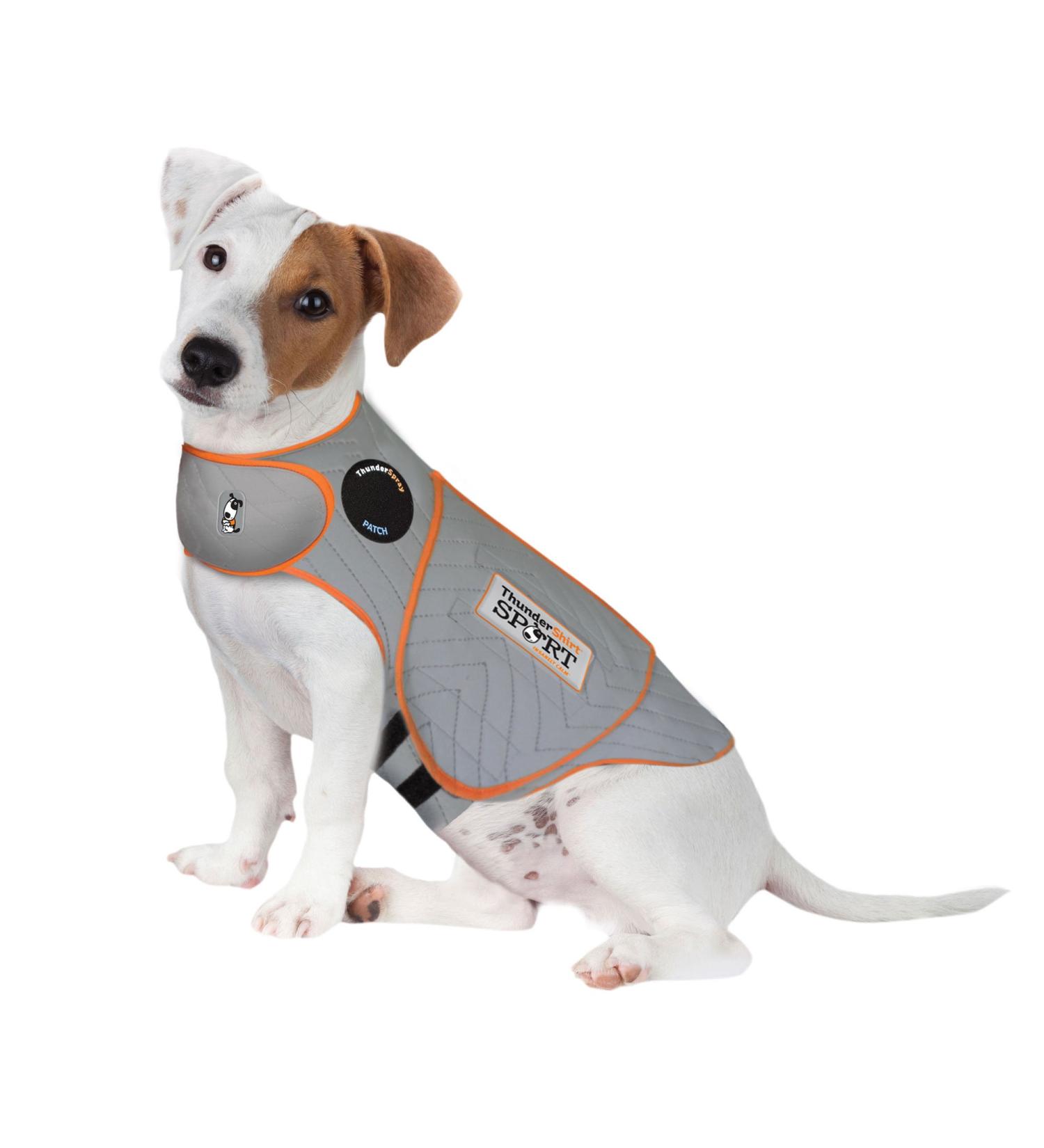 Thundershirt Dog Anxiety Jacket - Platinum | Size S | Effective Relief for Dog Anxiety | International Shipping Available - Buy Online on GoSupps.com