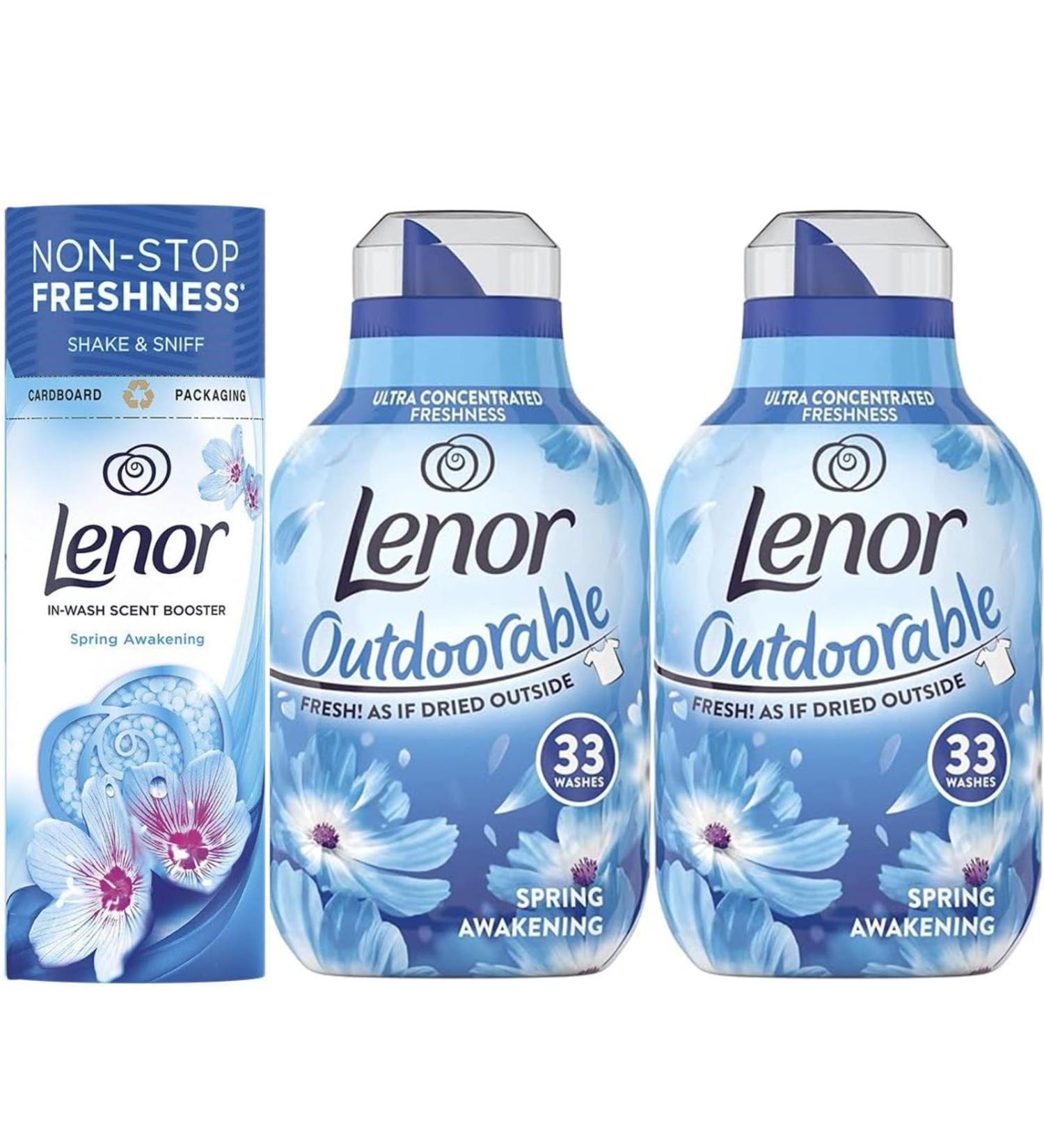 Bundle Outdoorable Ultra Concentrated Fabric Conditioner Twin Pack 2 x 33 Washes 2 x 462 ml Spring Awakening Scent + Beads 176g - Buy Online on GoSupps.com