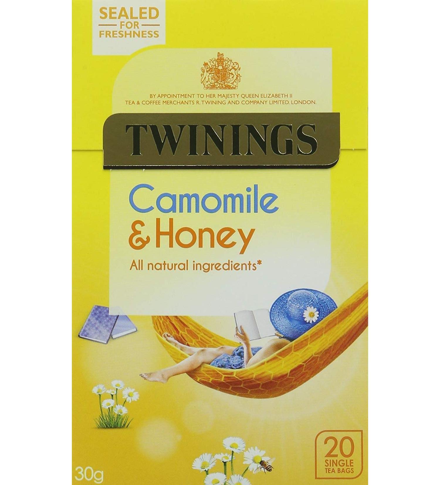 Twinings Th au miel de camomille 20 sachets x 2 (paquet de 2)
