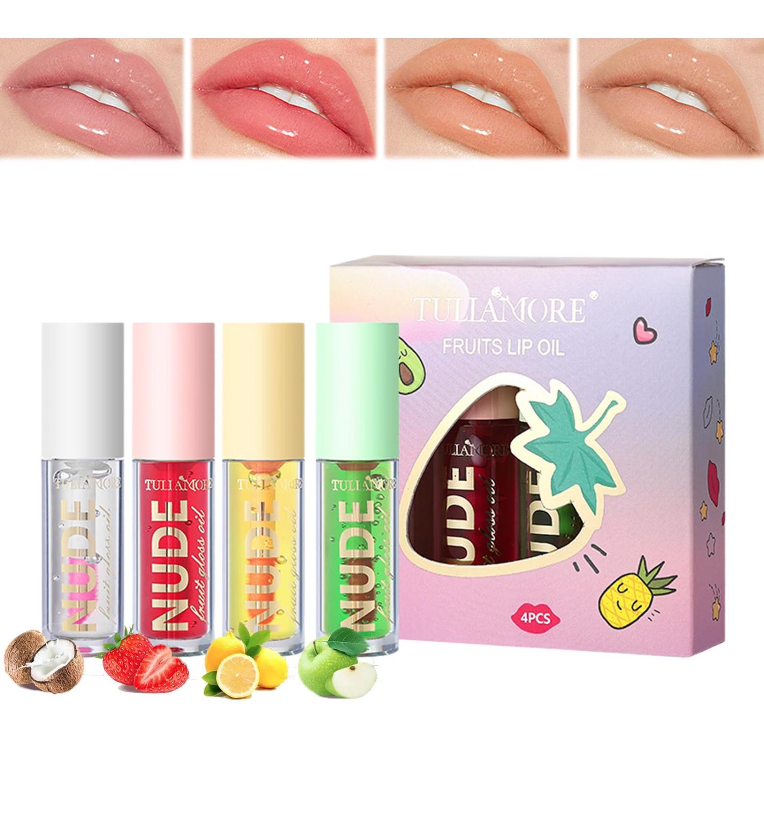 Buy Magic Color Changing Lip Oil Set | Infused Arousal Gloss & Fruit Flavored Nourishing Lip Gloss - International Shipping Available - Buy Online on GoSupps.com