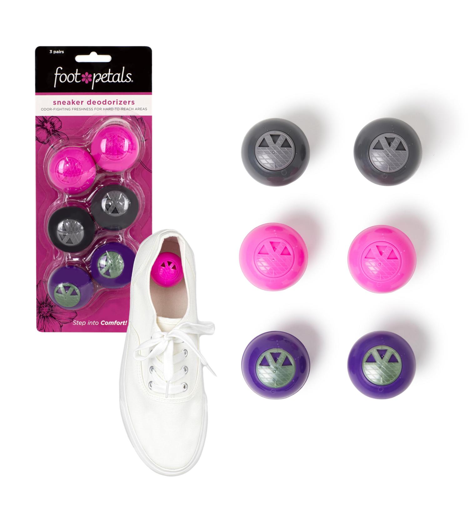 Fancy Feet Women's Sneaker Deodorizers - 3 Pairs for Fresh Shoes | International Shipping Available - Buy Online on GoSupps.com