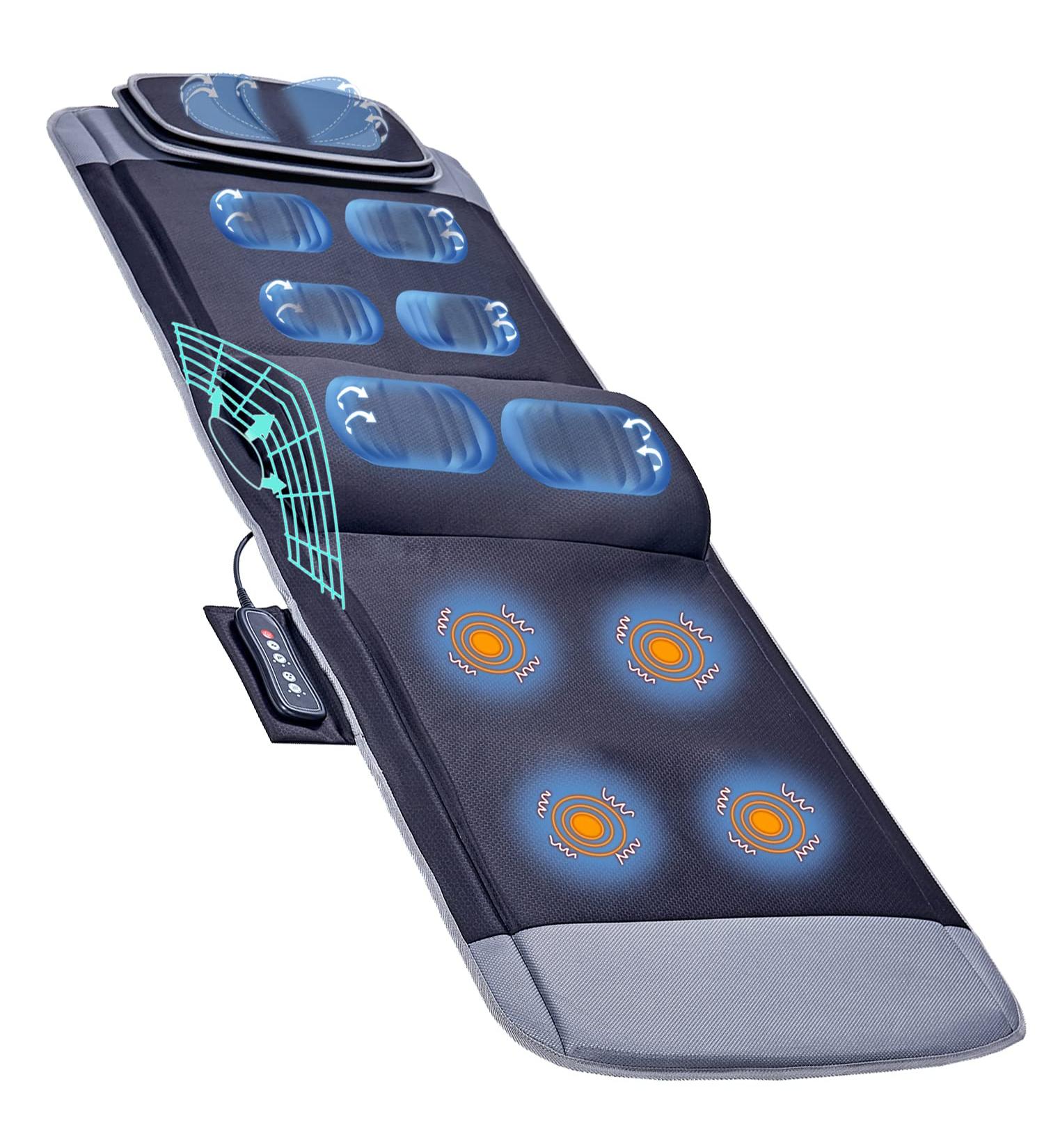 Verclo Comrelax Massage Mat with Adjustable Pillow - Full Body Massager for Home, Office, and Couch - Buy Online on GoSupps.com