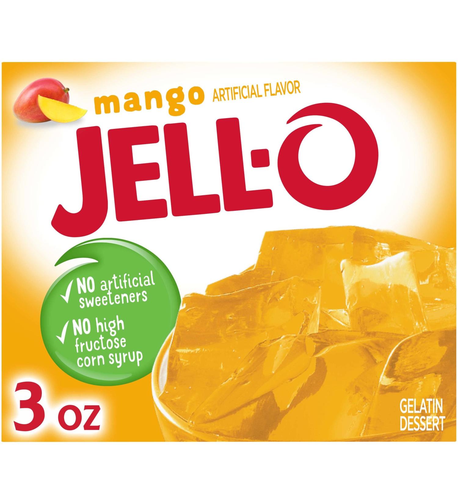 Buy Jell-O Mango Gelatin Mix Online | Delicious Tropical Dessert for International Shipping - Buy Online on GoSupps.com