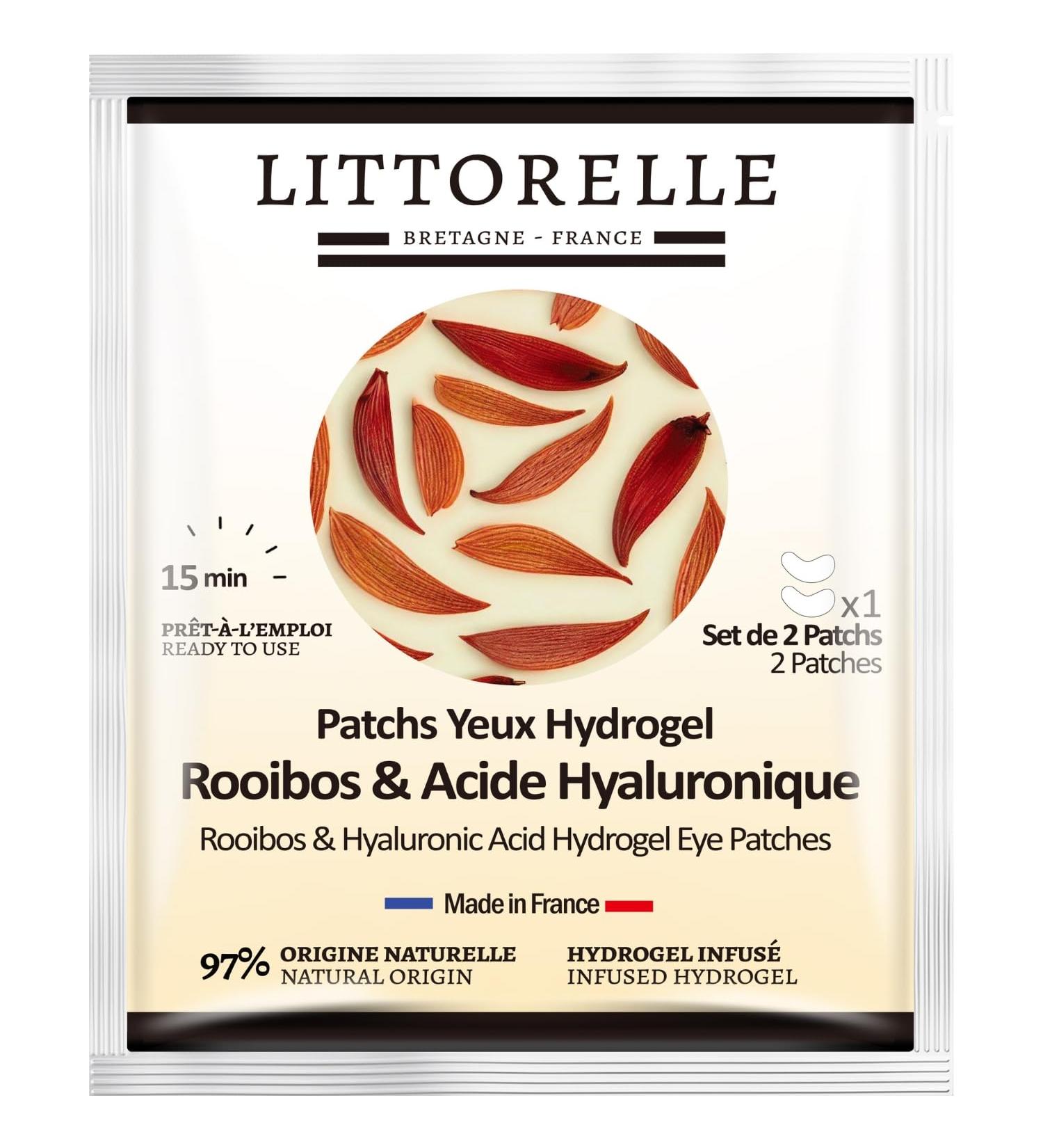 Patchs Yeux Detox & Anti- ge en Hydrogel Infus au Rooibos et Acide Hyaluronique Masque Yeux Anti Stress Anti Fatigue Anti Oxydant - 97% d Origine Naturelle Fabriqu en France 1 - Buy Online on GoSupps.com
