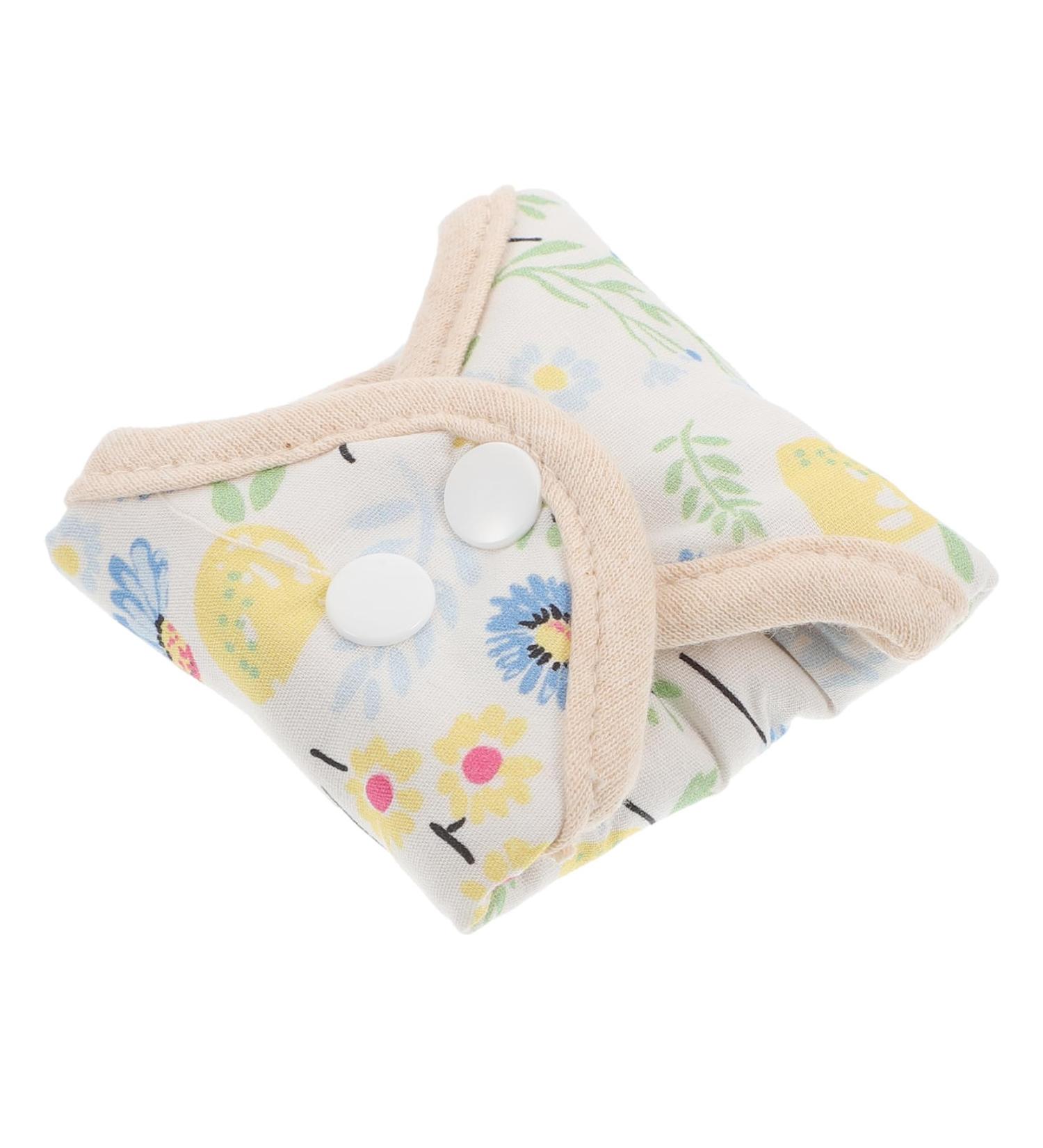 Scalloped Fin TPU Pantiliner for Women | Cotton Reusable Menstrual Pad | Absorbent Cloth Napkin - Buy Online on GoSupps.com