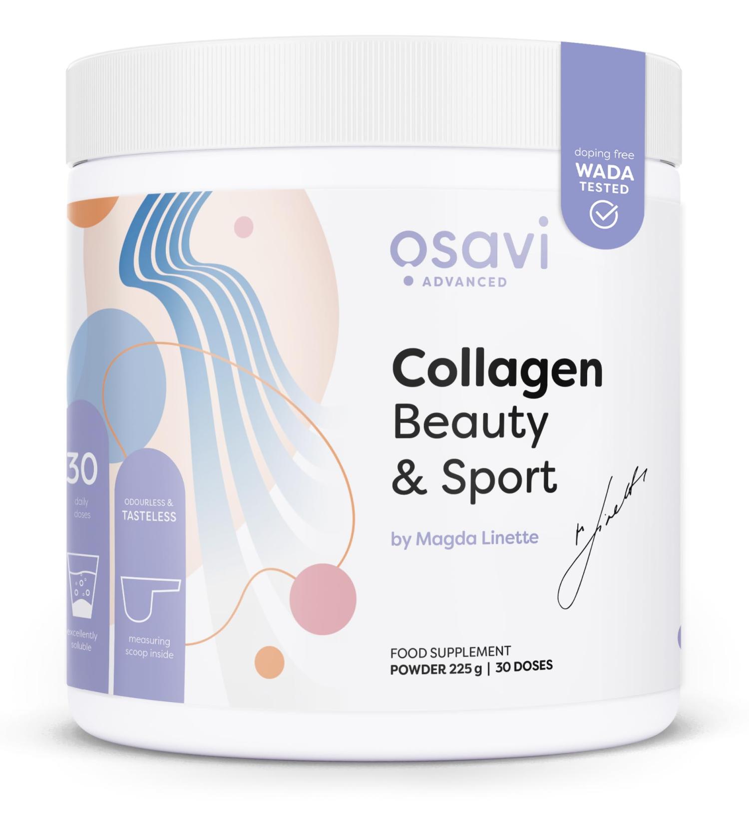  OSAVI Osavi Collagen Beauty & Sport - 225g - Buy Online on GoSupps.com