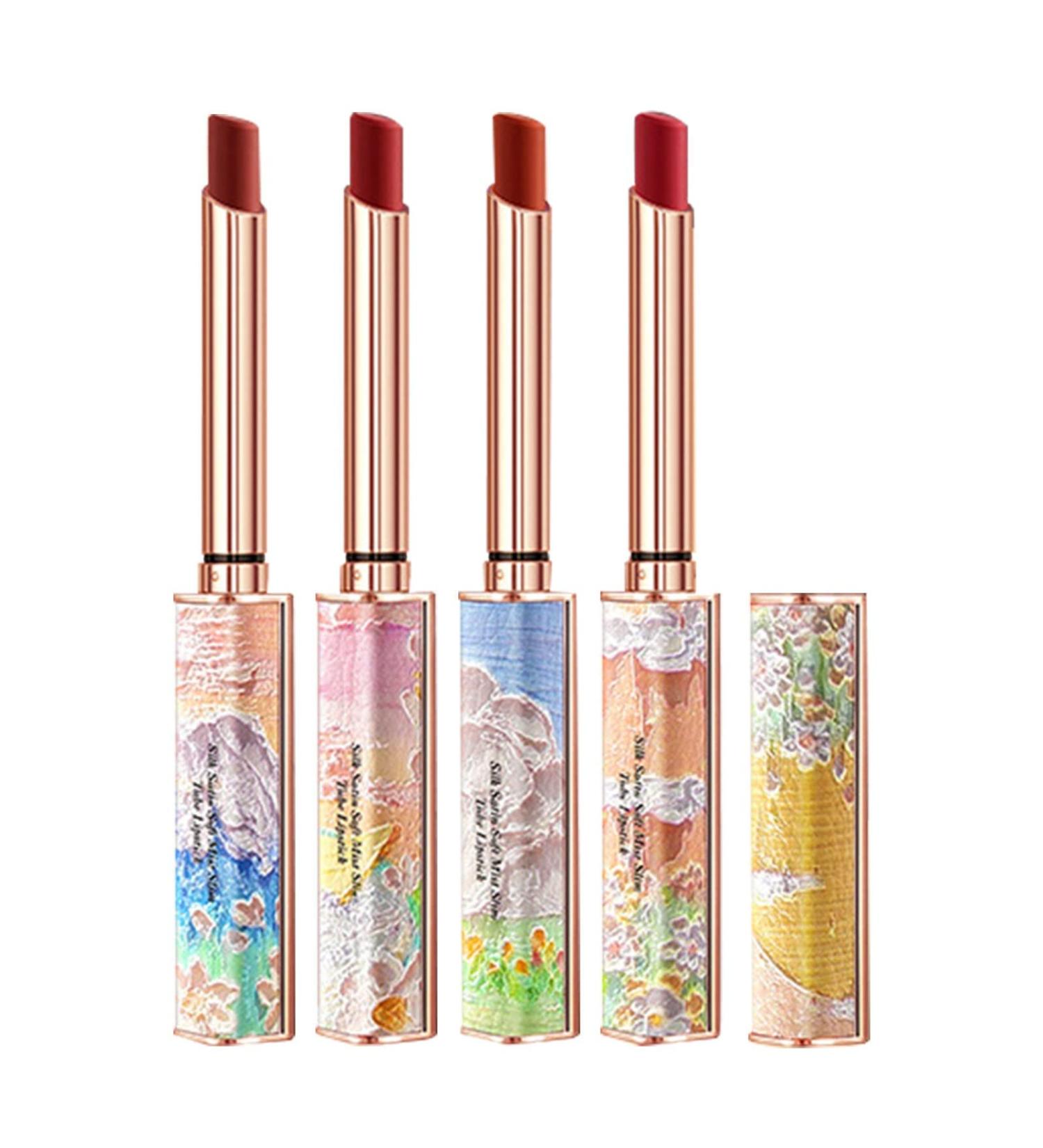 Long Lasting Moisturizing Lipstick - Light Fog Red in One Size | Non-Dry & Durable with Smooth, Classic Finish - Non-Stick Cup Formula | Affordable Lip Cosmetics - Buy Online on GoSupps.com