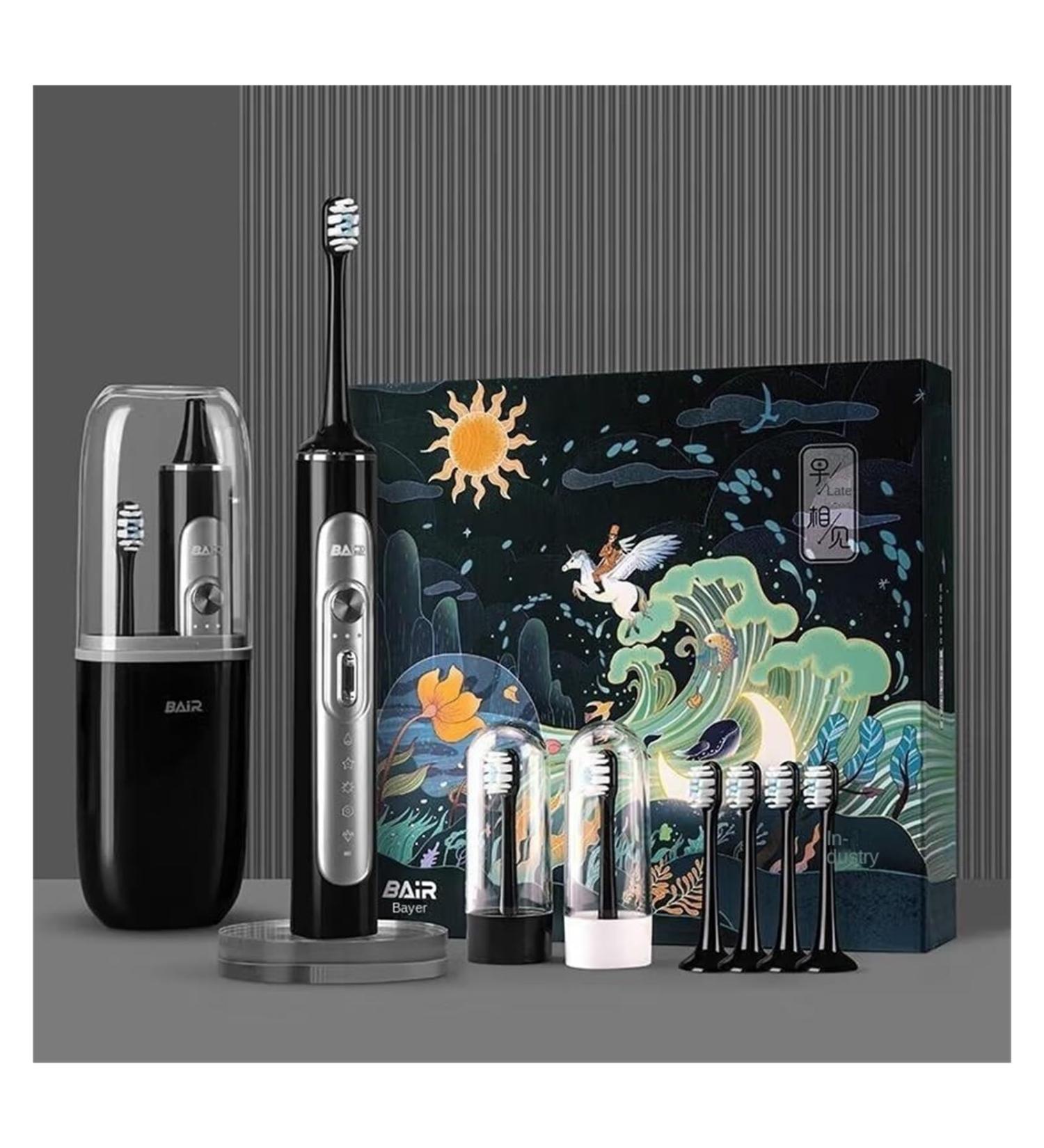 Buy BAIR G2/G201 High-End Electric Toothbrush - Smart Sonic Vibration Fully Automatic Ultimate Oral Care for Men & Women - International Shipping Available - Buy Online on GoSupps.com