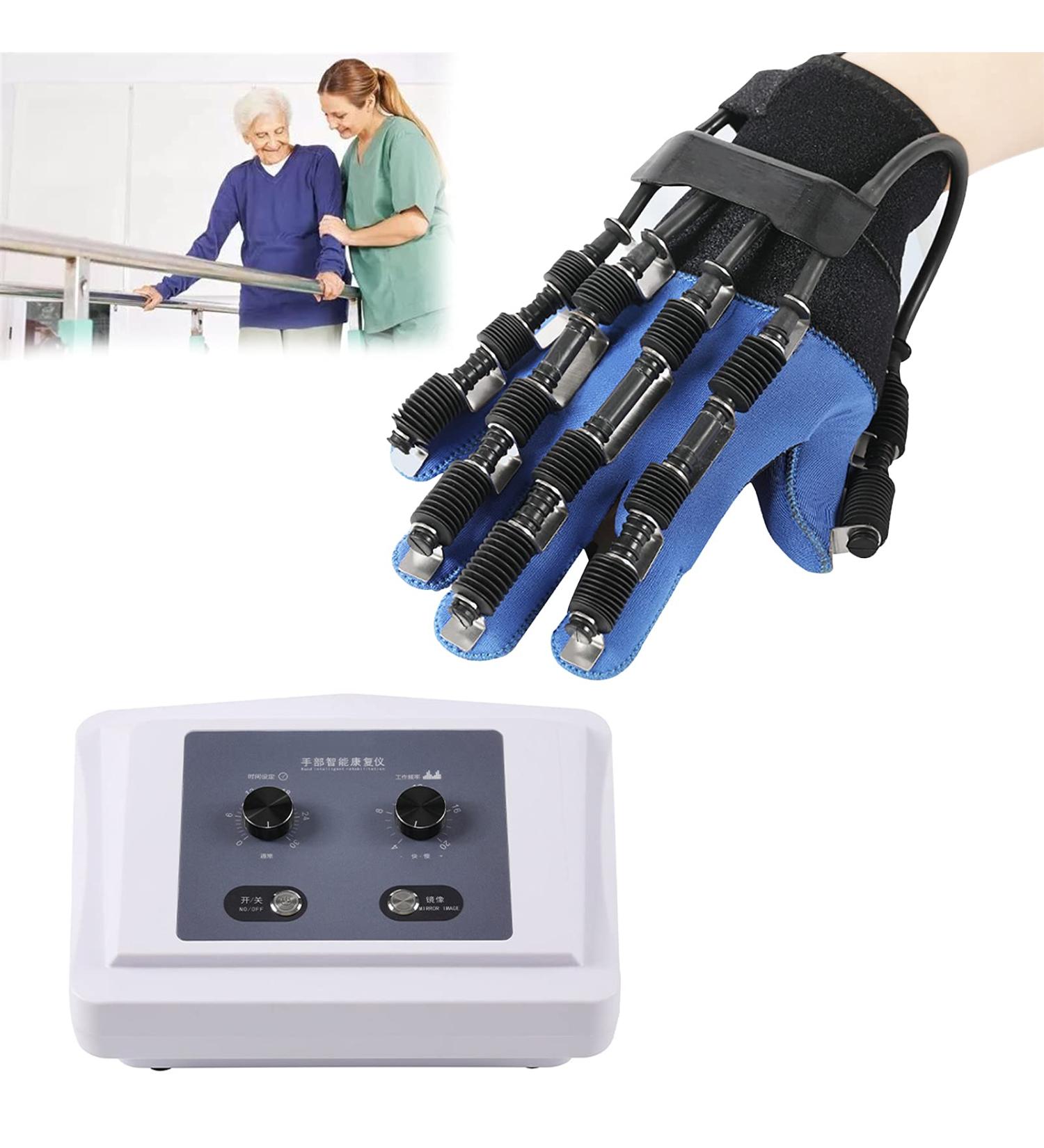 Exercise Five Fingers Exoskeleton Manual Training Finger Orthoses Soft Resting Hand for Flexion Contracture Right X-Large - Buy Online on GoSupps.com