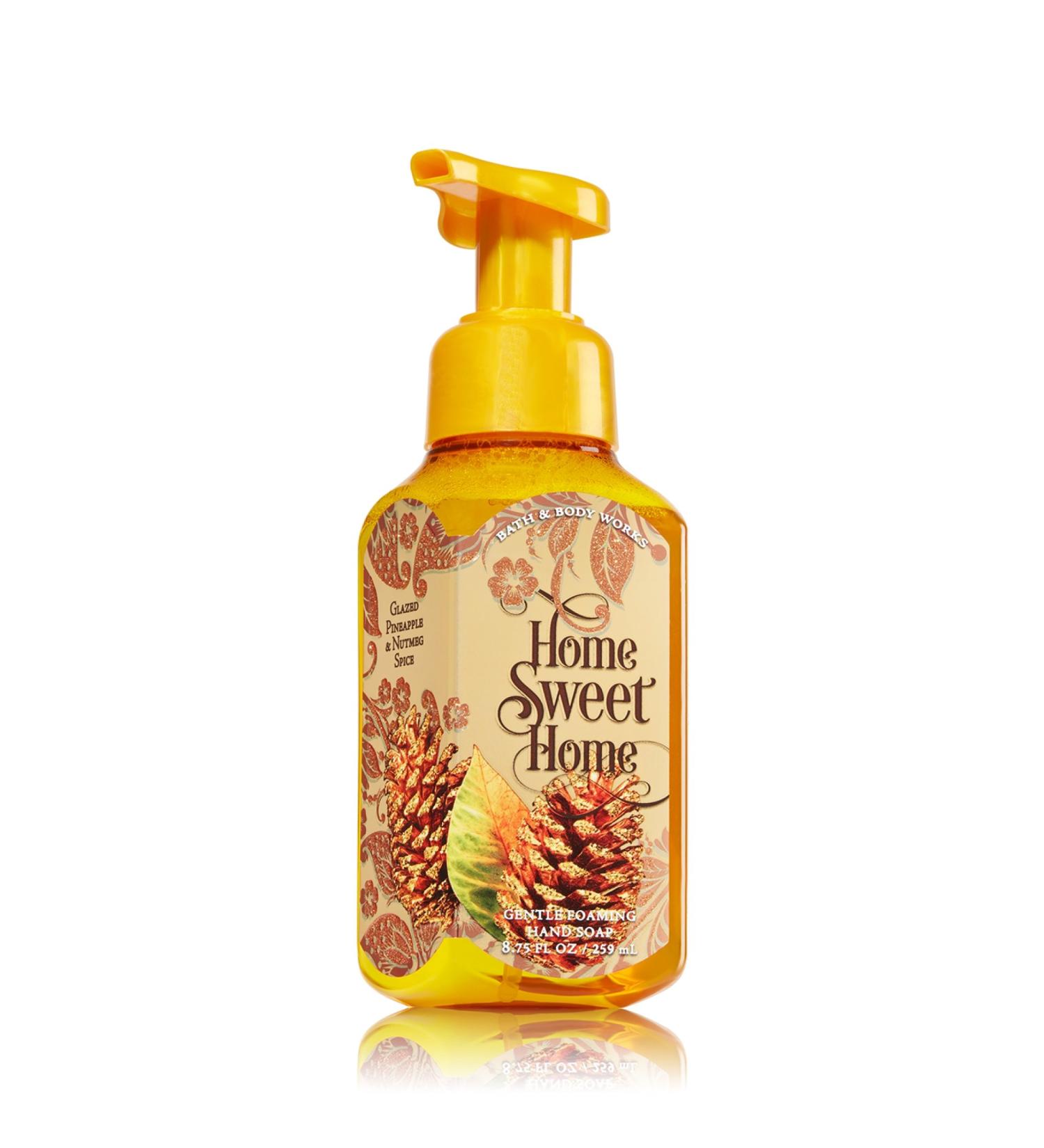 Bath Body Works Home Sweet Home Glazed Pineapple Nutmeg Spice Foaming Hand Soap