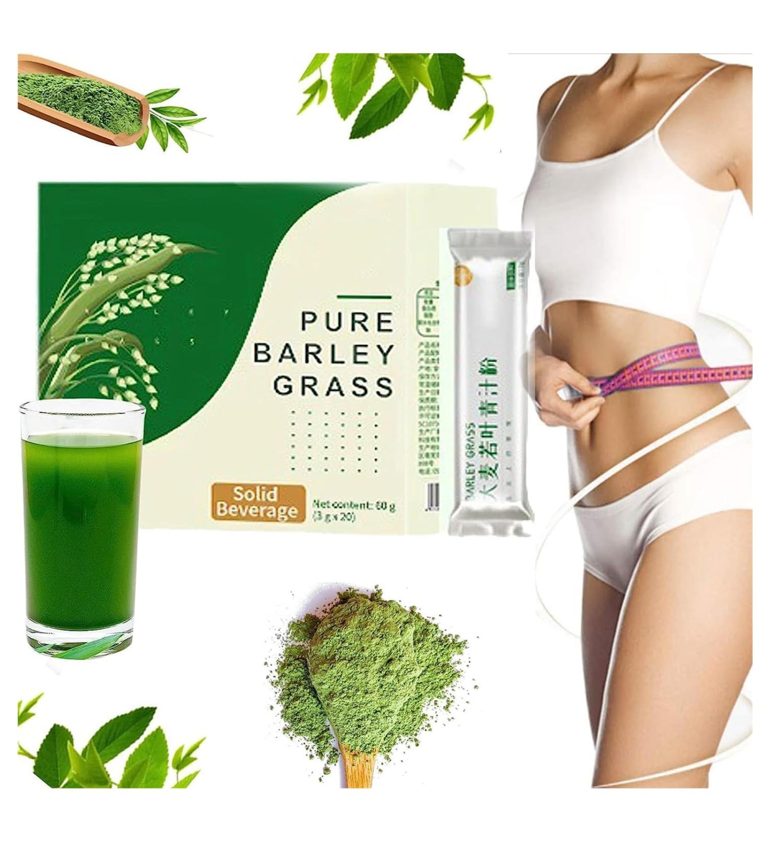 Shop 100% Pure & Organic Naveta Barley Grass Powder - 2023's Best for Men & Women | 1 Box (20 Packs) - Buy Online on GoSupps.com