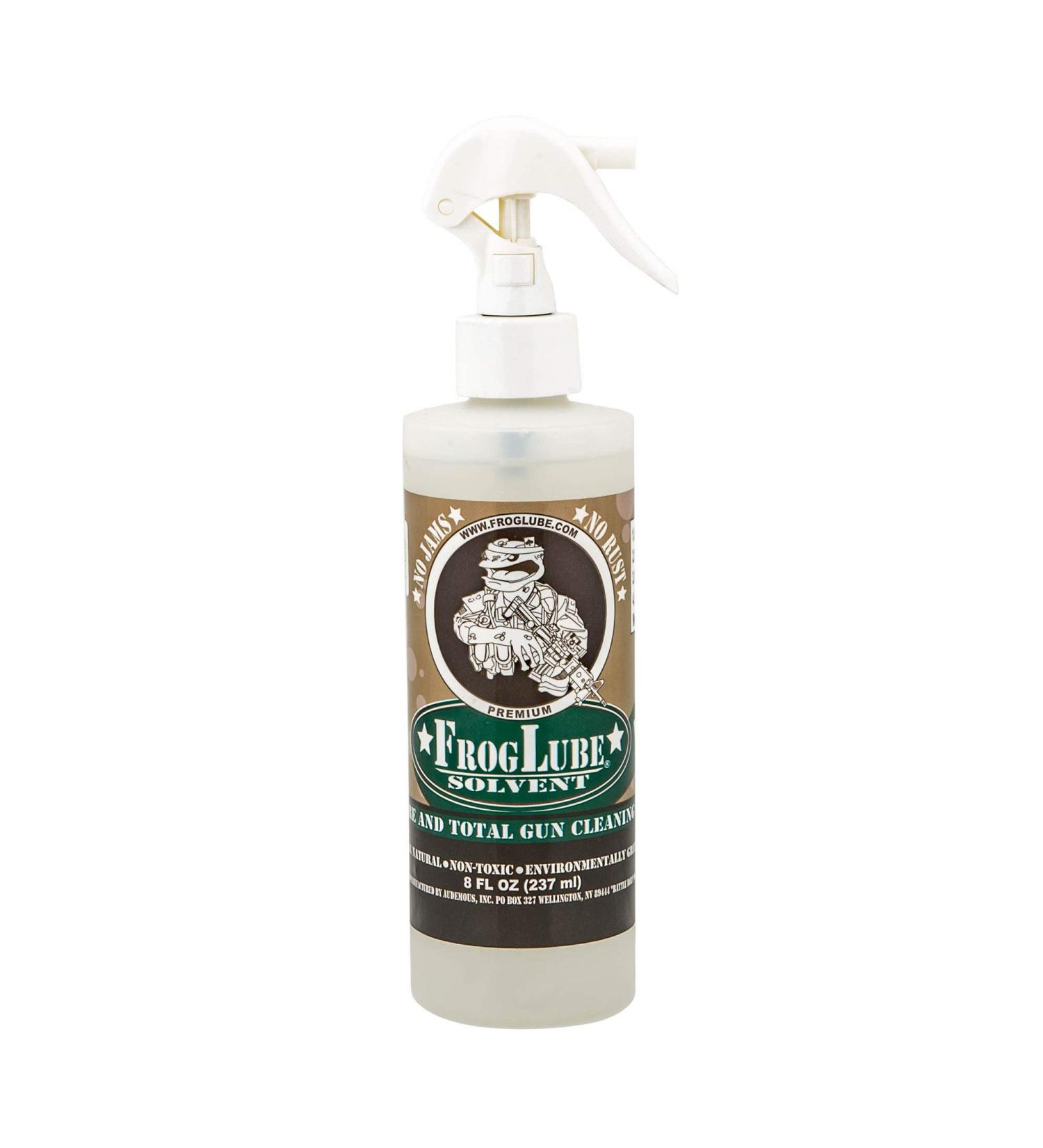 FrogLube Solvent 8 oz - Powerful Gun Cleaner and Degreaser - Buy Online on GoSupps.com