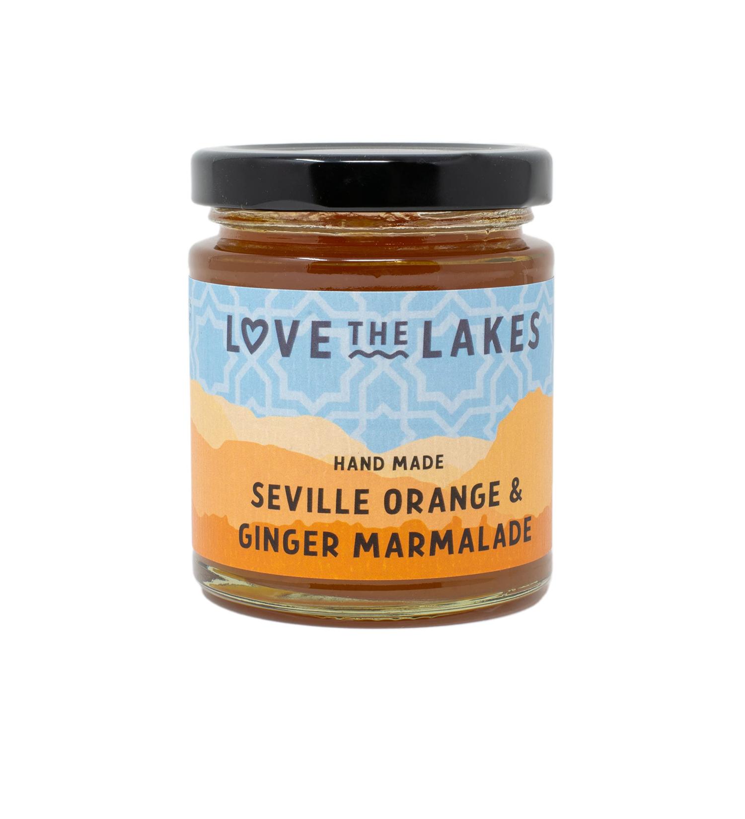 Love the Lakes Hand Made Seville Orange & Ginger Marmalade