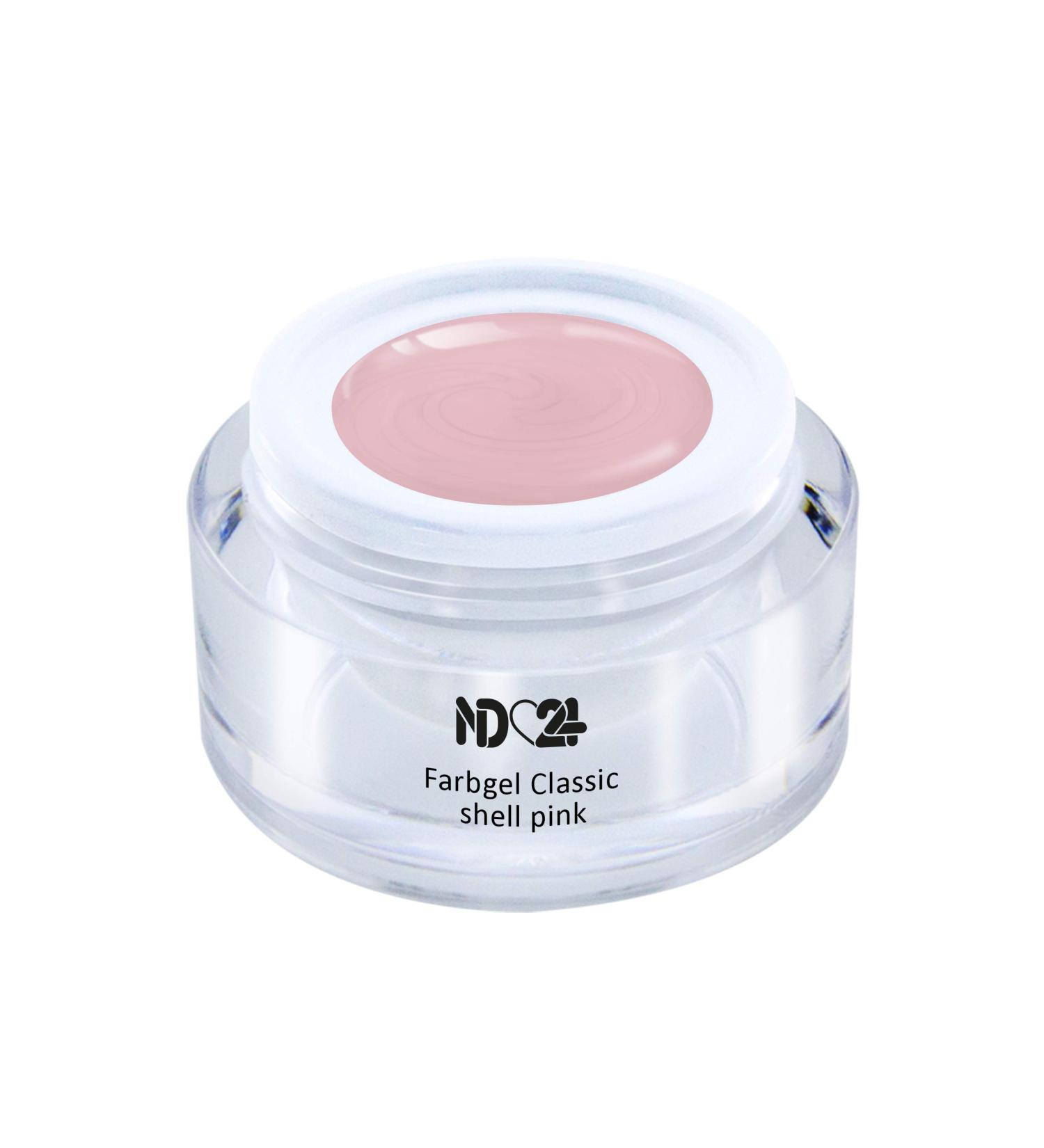 Uv Led Color Gel - Classic Shell Pink - Studio Quality Gel - Made in Germany - 5ml - International Shipping Available - Buy Online on GoSupps.com