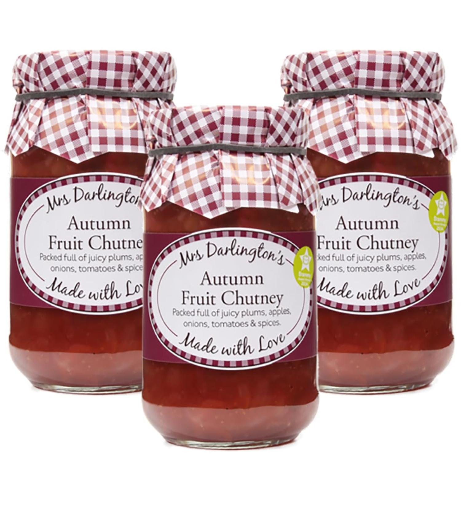 Mrs Darlington's Autumn Fruit Chutney - 312g - Pack of 3
