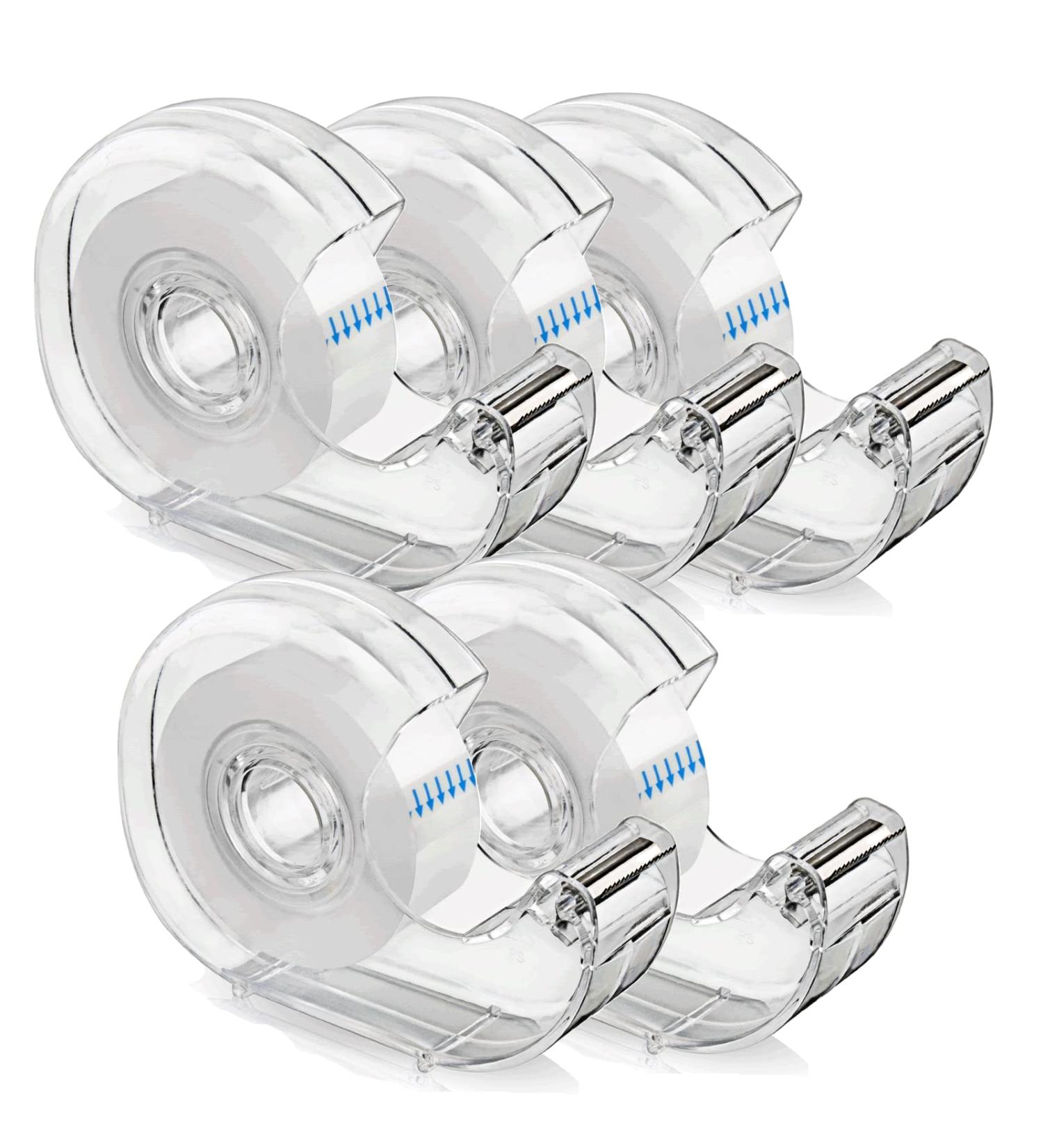 KIDMEN Transparent Tape Clear Tape for Office  Home  School 5 Dispensered Rolls  0.7 x 1300 Inch - Buy Online on GoSupps.com