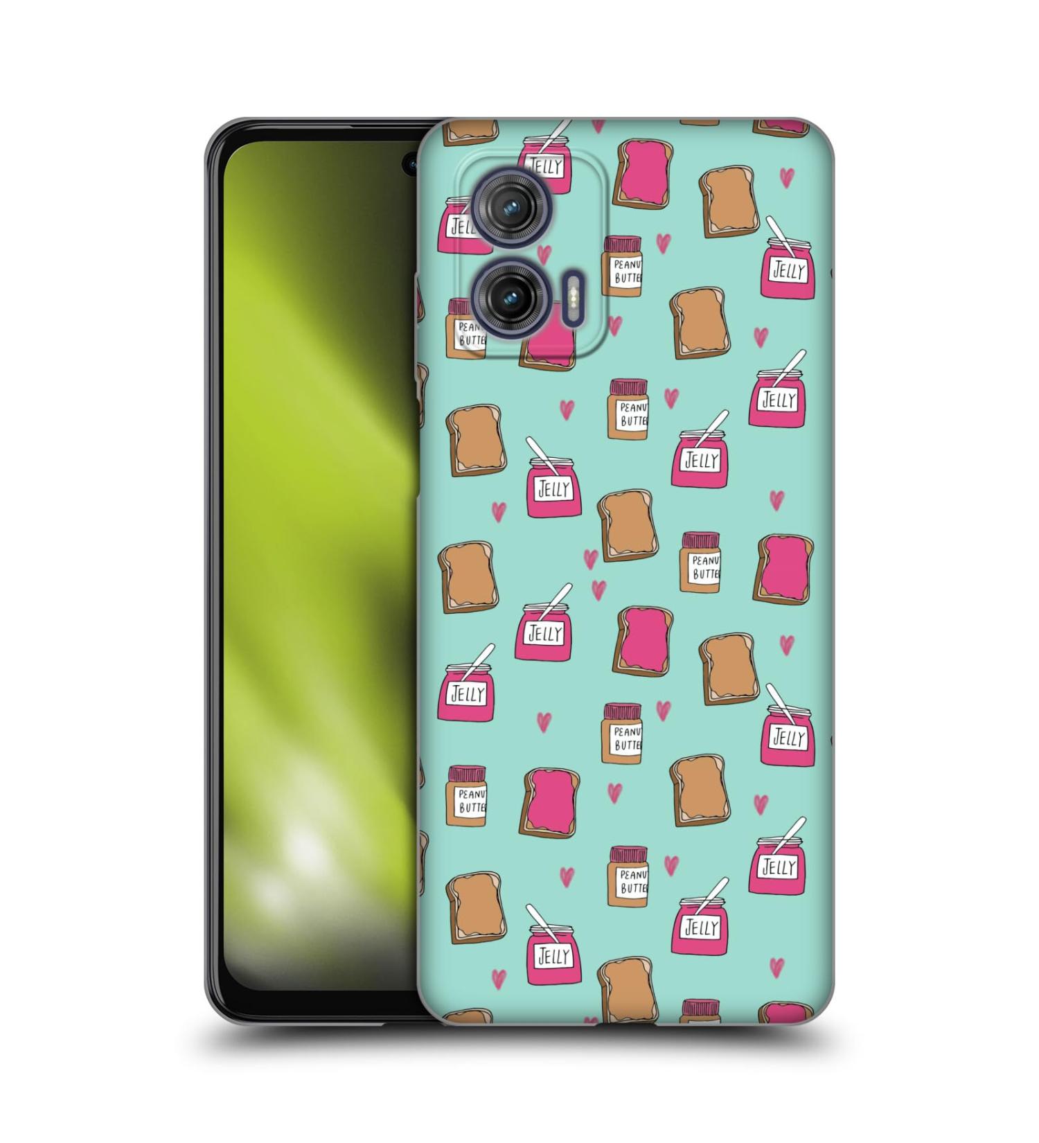 Head Case Designs Officially Licensed Andrea Lauren Design Peanut Butter And Jelly Food Pattern Soft Gel Case Compatible With Motorola Moto G73 5G Motorola Moto G73 5G Peanut Butter And Jelly - Buy Online on GoSupps.com