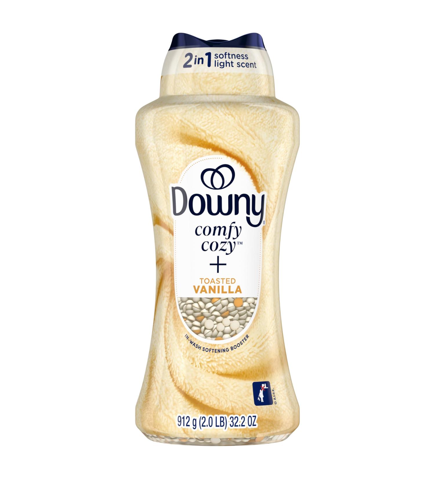 Downy Comfy Cozy In-Wash Scent Booster Beads - Toasted Vanilla 32.2 oz | Softness & Freshness - International Shipping Available - Buy Online on GoSupps.com