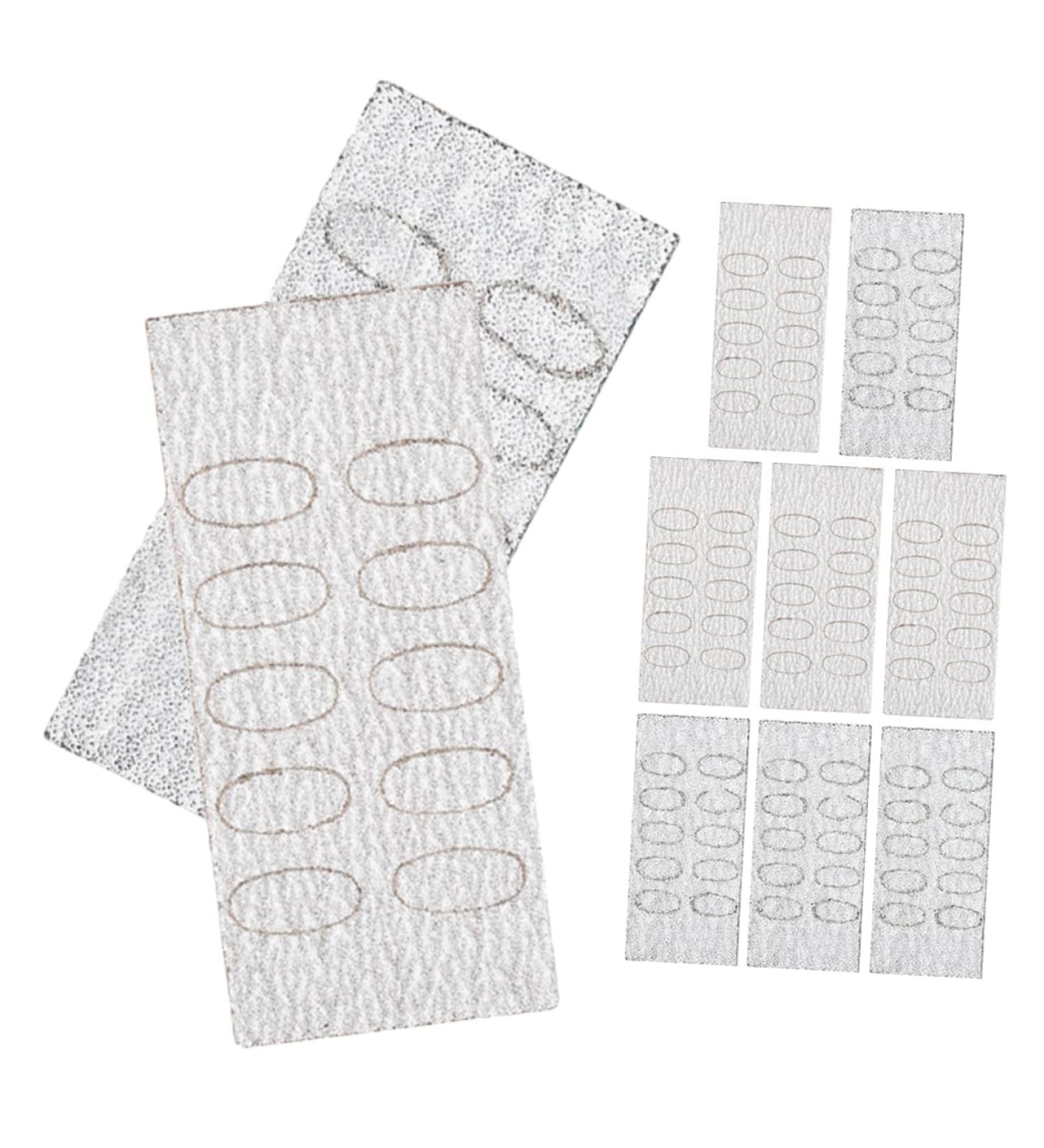 BIUDECO 10 Sheets sanding disc electric polishing pads grinding disc polishing pad exfoliating grinding pads foot nail trimming tool manicure double head Sand tray - Buy Online on GoSupps.com