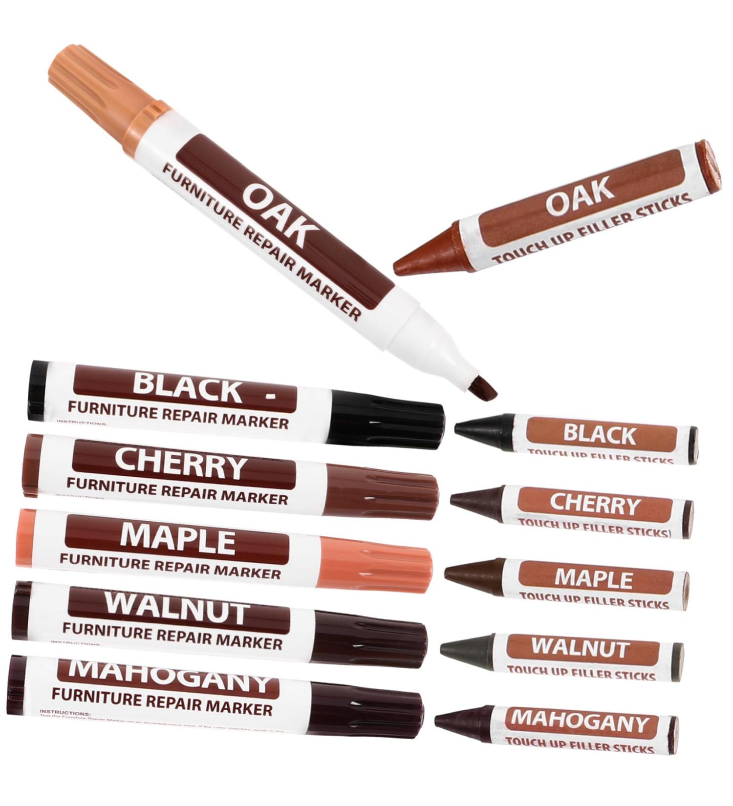 DECHOUS Furniture Scratch Pen Set - Wood Scratch Repair & Painting Pens for Furniture - Easy Furniture Repair Accessories - Buy Online on GoSupps.com