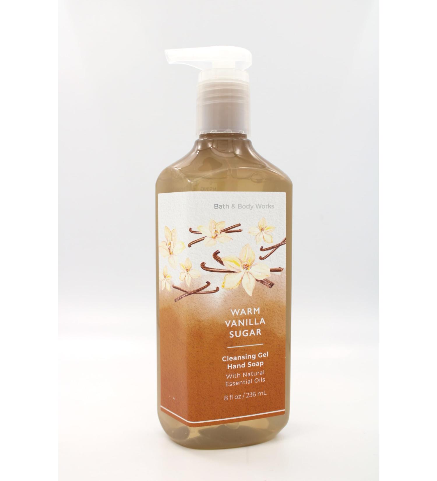 Warm Vanilla Sugar Bath and Body Cleansing Gel Hand Soap 8 fl oz