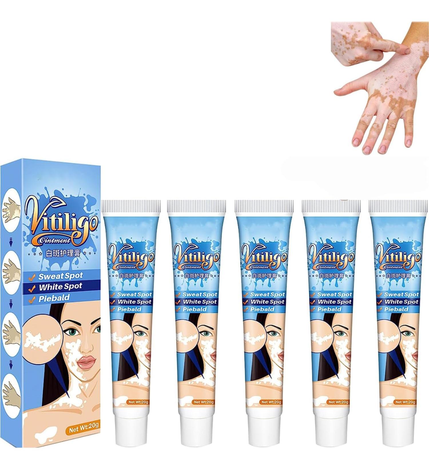 EXQST Vitiligo Therapy Cream - Reduce White Spots, Improve Skin Pigmentation - 5 Pcs - Buy Online on GoSupps.com
