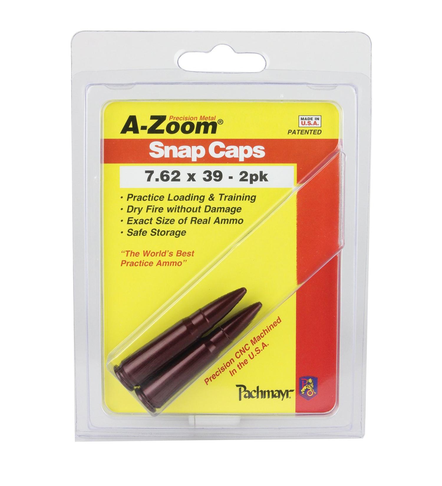 A-Zoom 12234 Rifle Metal Snap Cap 7.62 X 39-mm - High-Quality Dummy Round for Safe Dry Firing - Buy Online on GoSupps.com