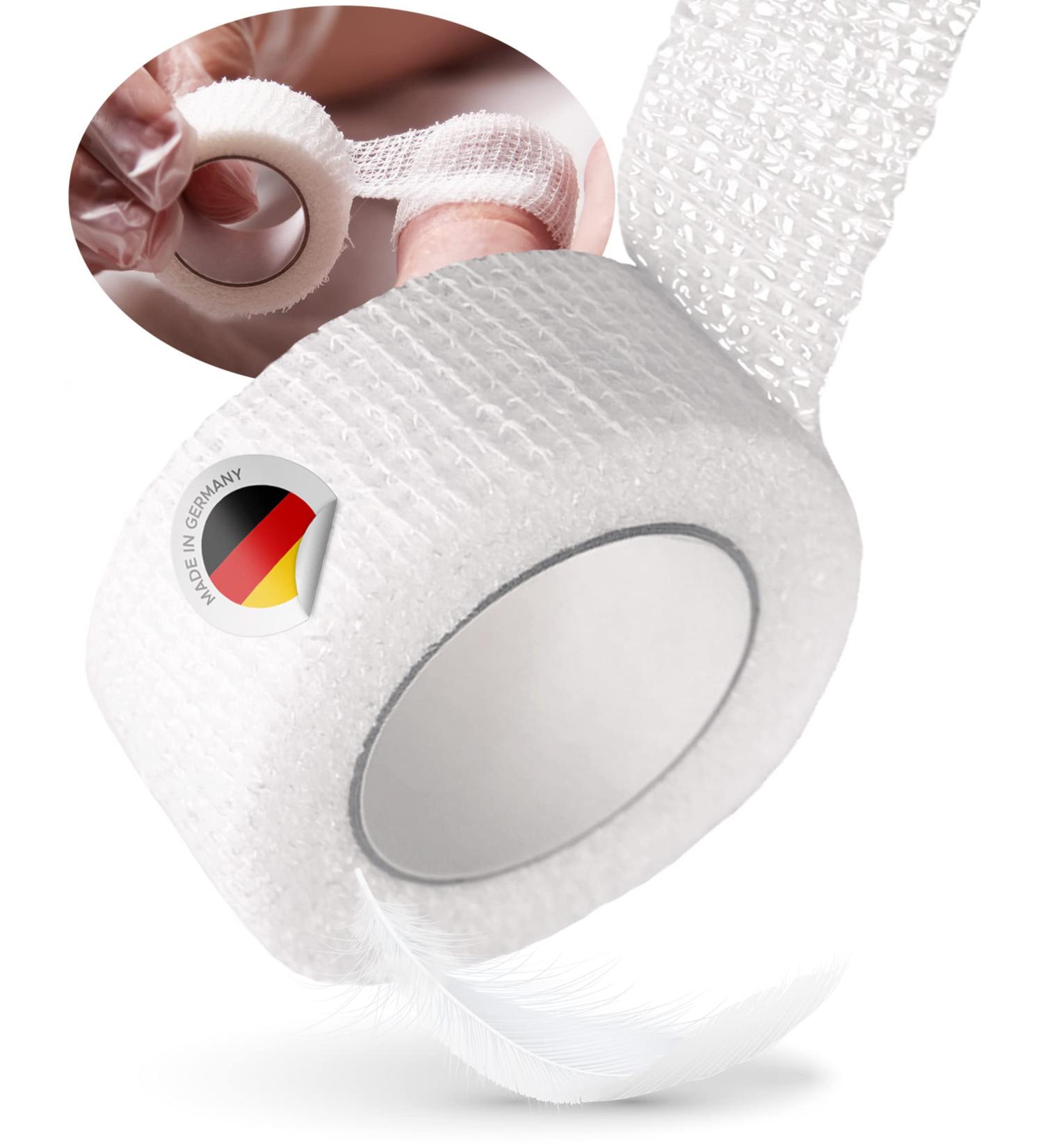 Toe Bandage 2.5cm - Self-Adhesive Elastic Cohesive Bandage | Quick Fix Rinki - 1 Pack - Buy Online on GoSupps.com