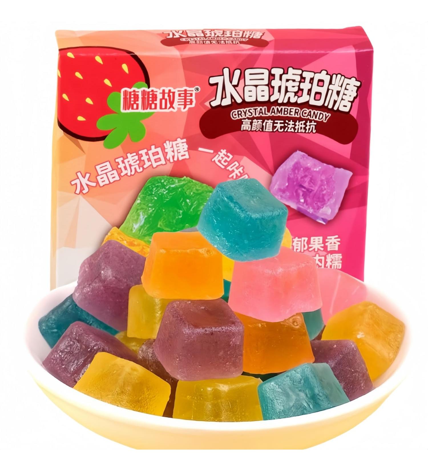 MKSDDF - Bonbons aux fruits bonbons aux fruits ambr s bonbons assortis bonbons gommeux color s bonbons aux pierres pr cieuses faits la main 32g/1.13oz*1 bo te - Buy Online on GoSupps.com