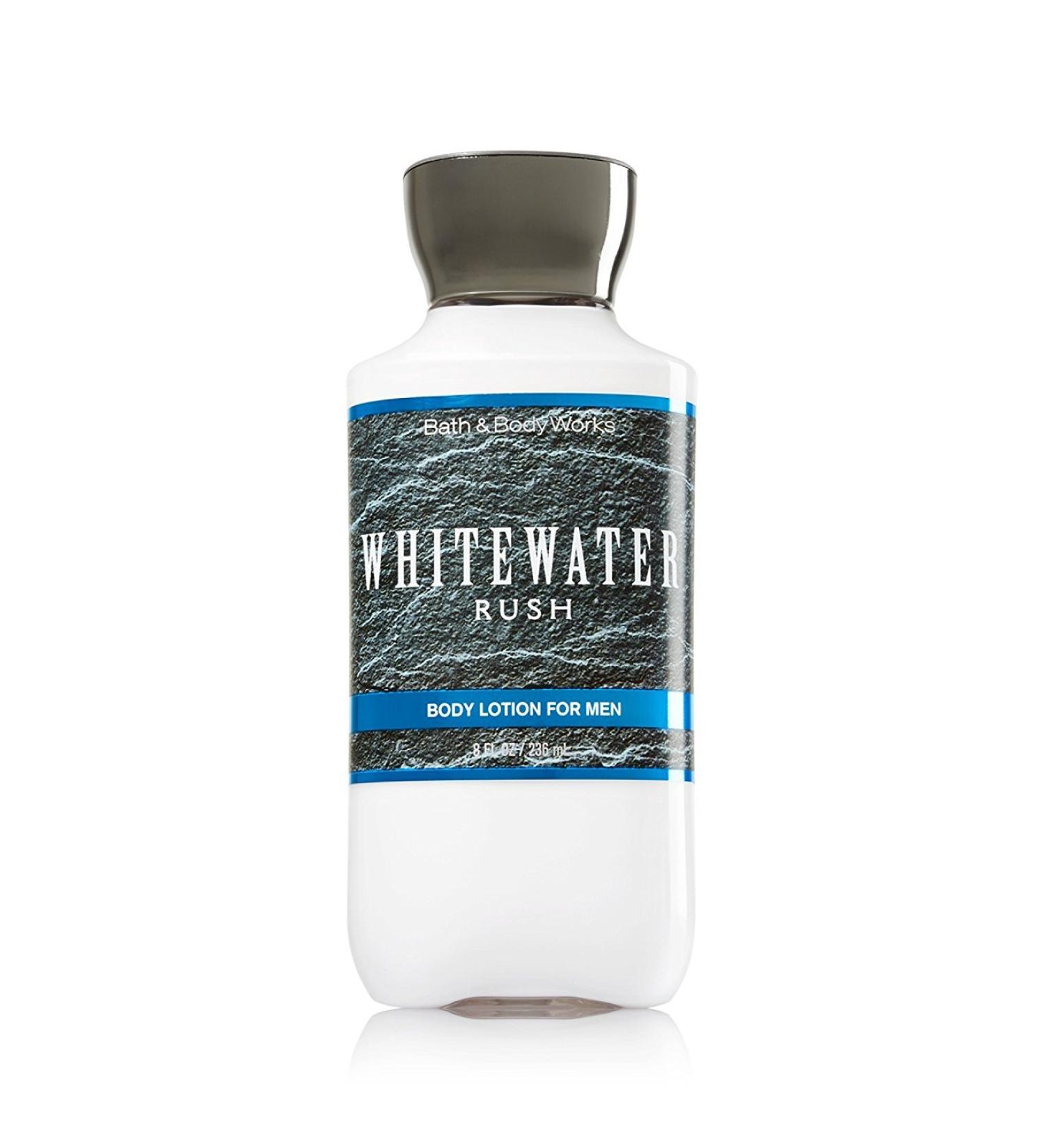 Bath & Body Works Whitewater Rush for Men Body Lotion  8 Ounce Whitewater 8 Fl Oz (Pack of 1)