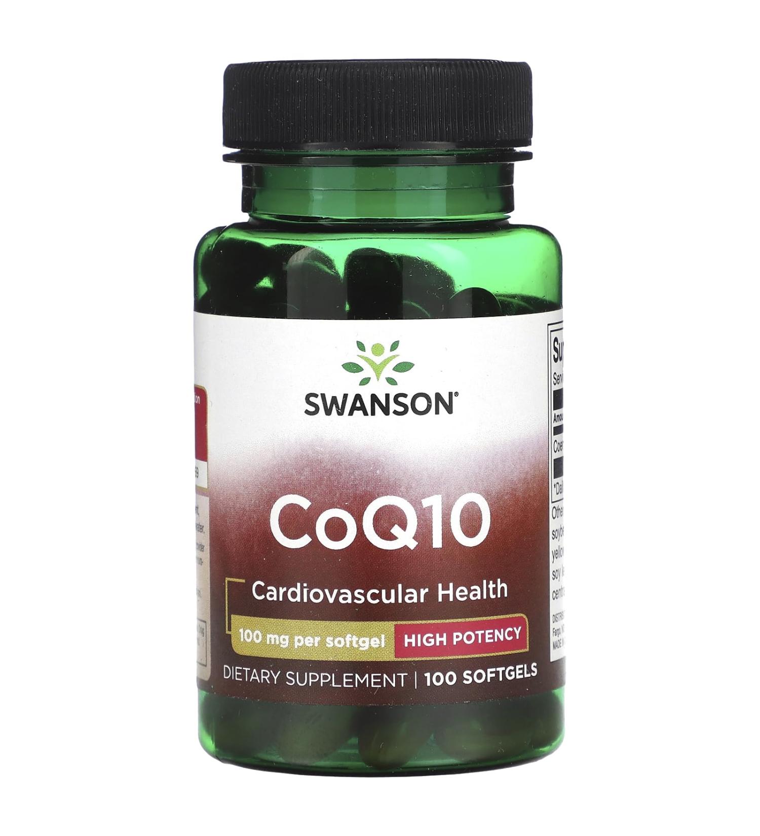 CoQ10 100mg - 100 softgels
