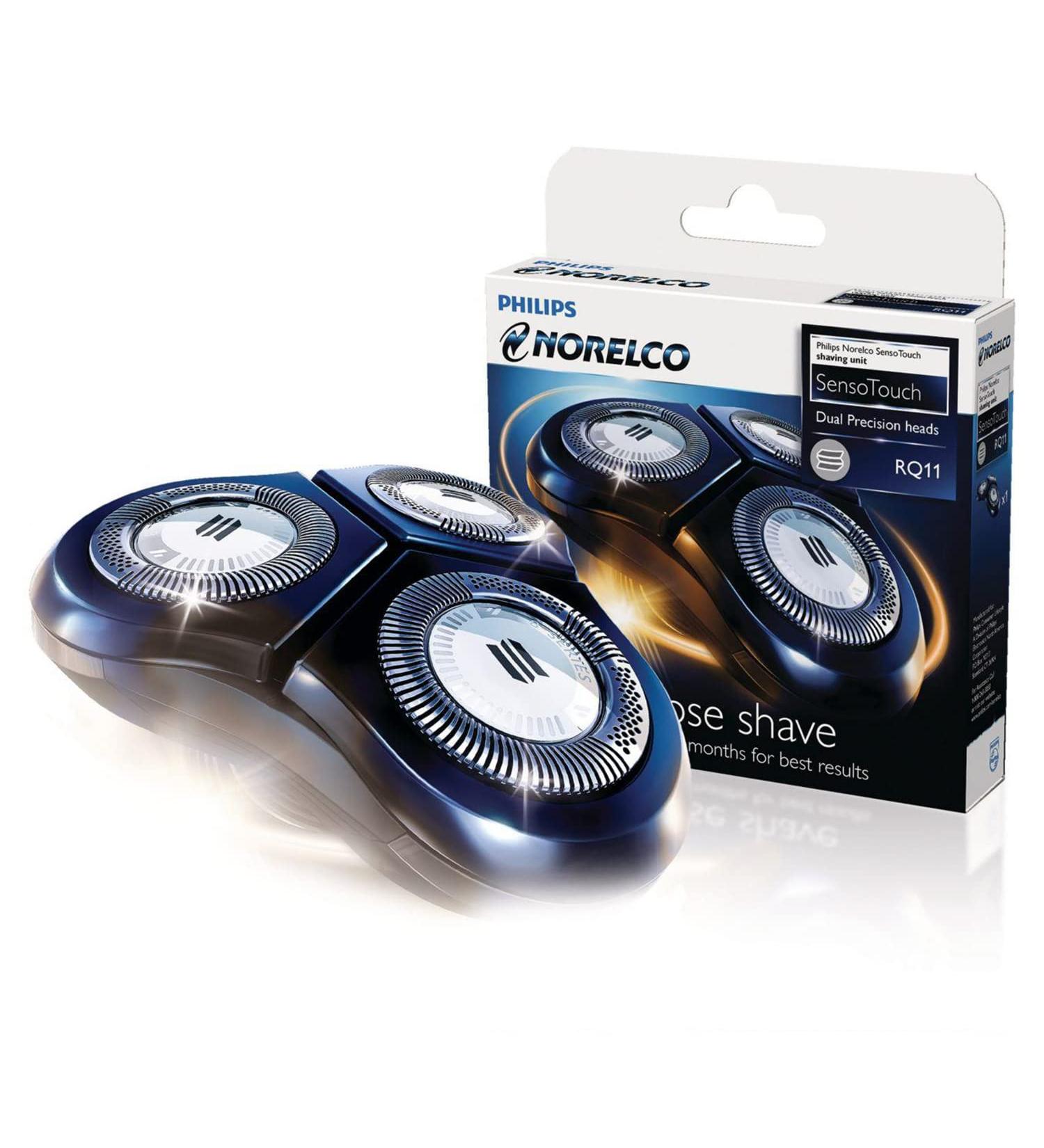 Philips Norelco RQ11/52 Shaving Head for SensoTouch 2D (1100 Series) - Silver - Buy Online on GoSupps.com